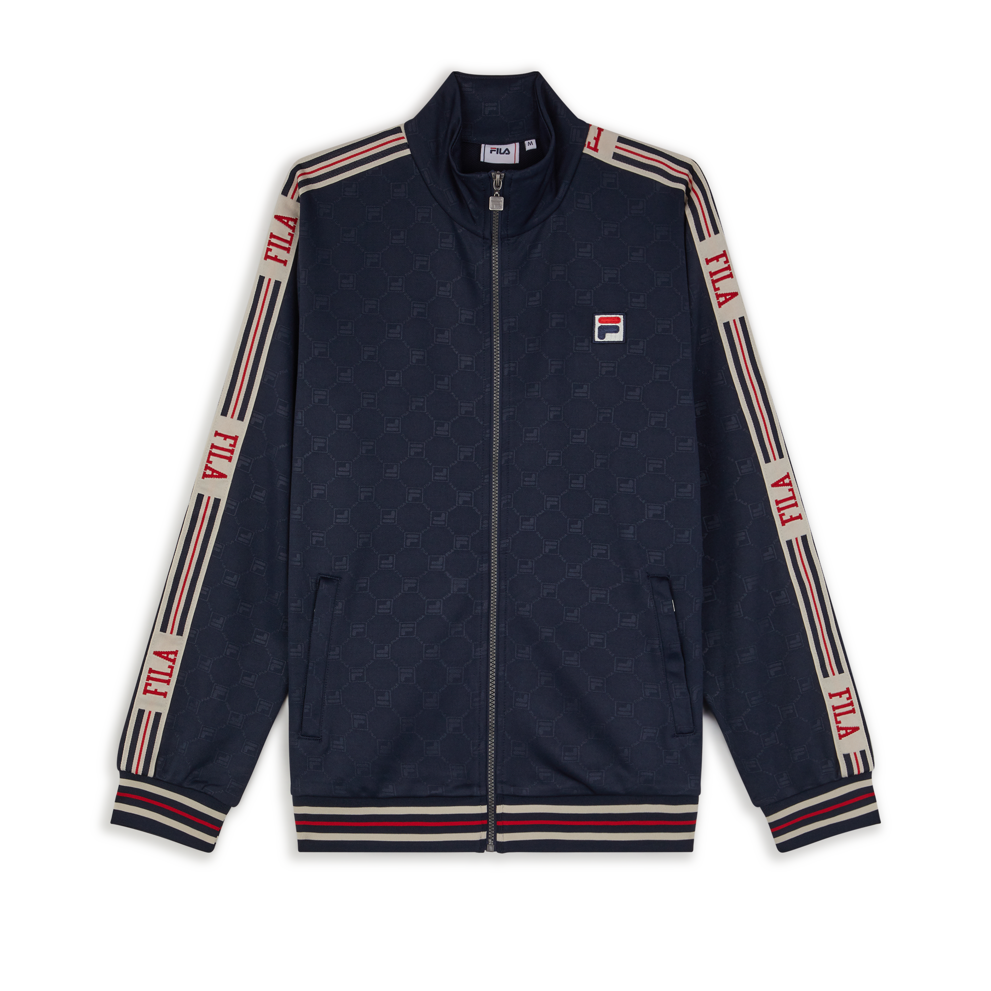 Track Jacket Monogramme Fila Marine S Male