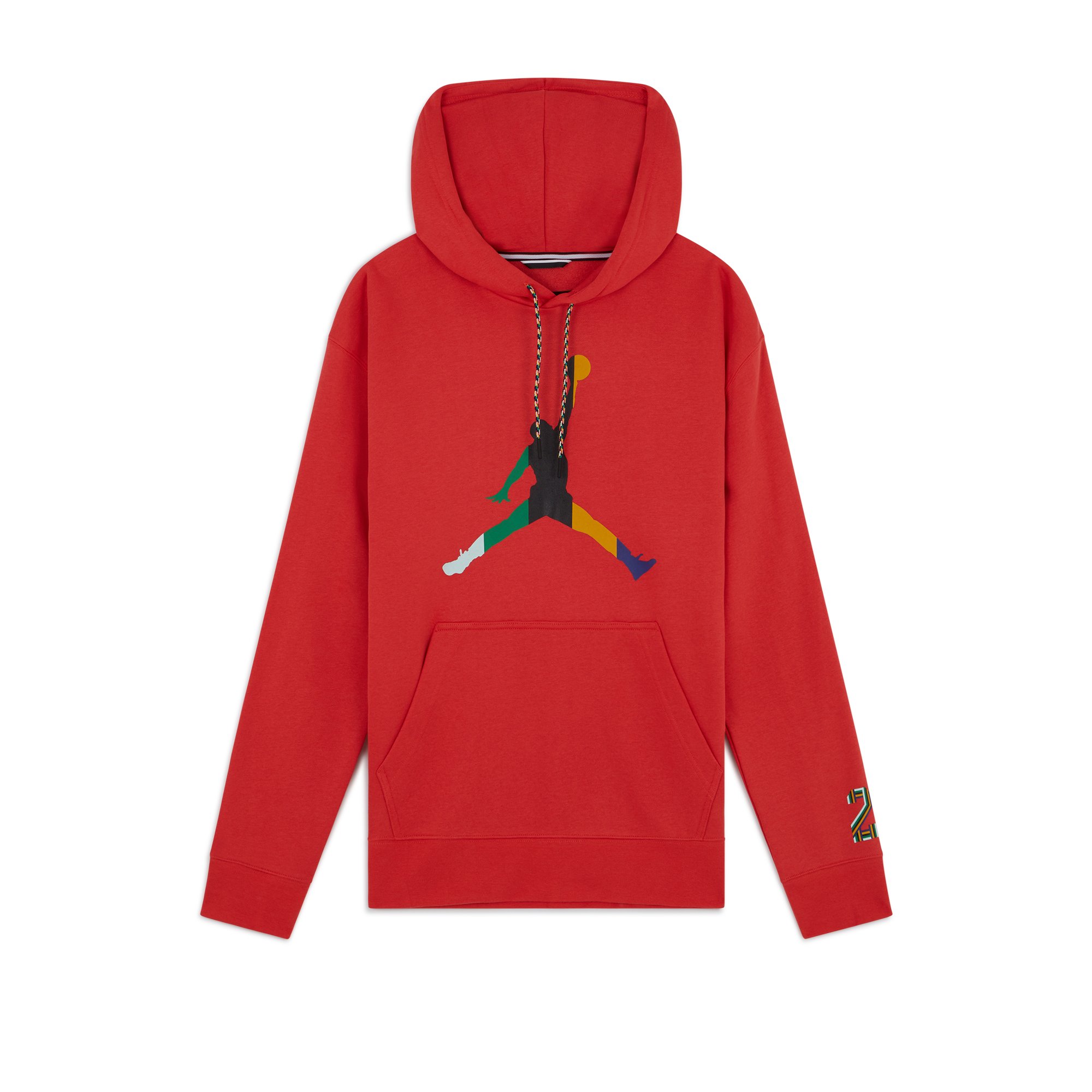 Hoodie Jordan Sport Dna Flc Jordan Orange L Male