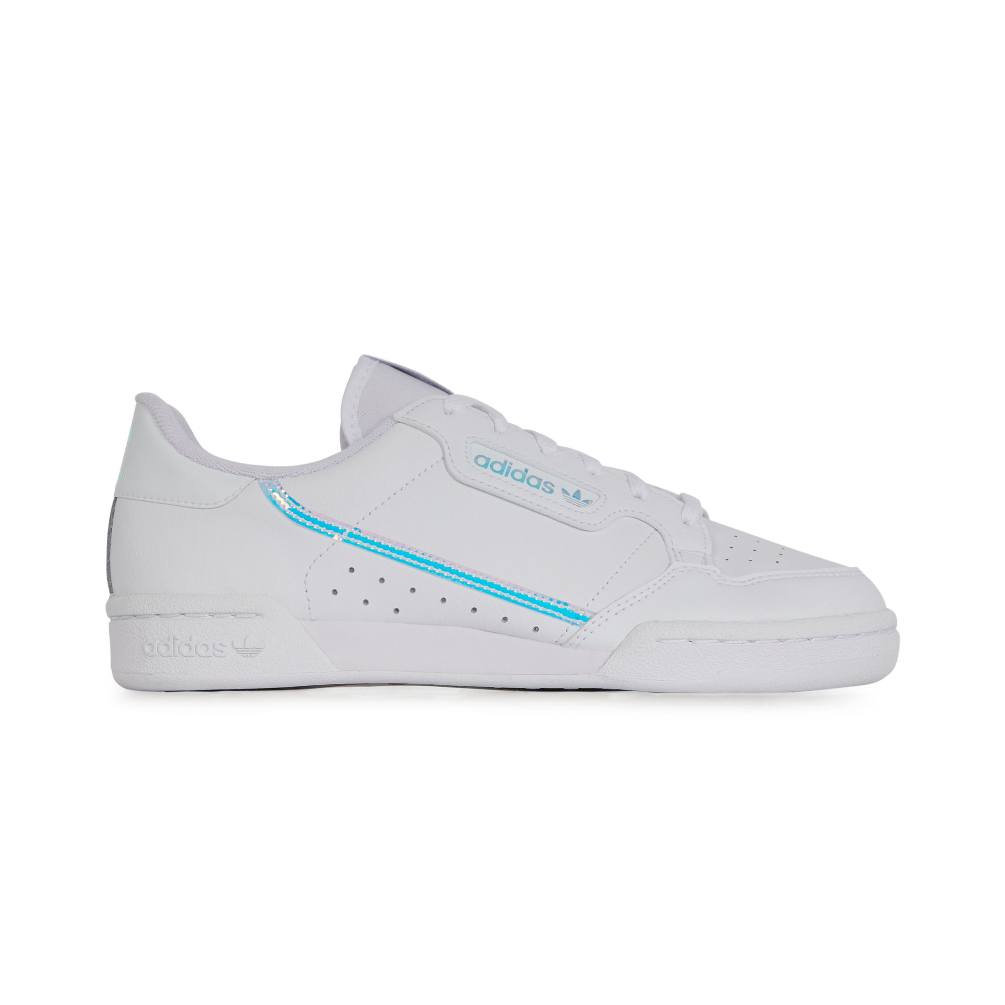 Adidas originals - Continental 80 iridescent Blanc Blanc | Courir