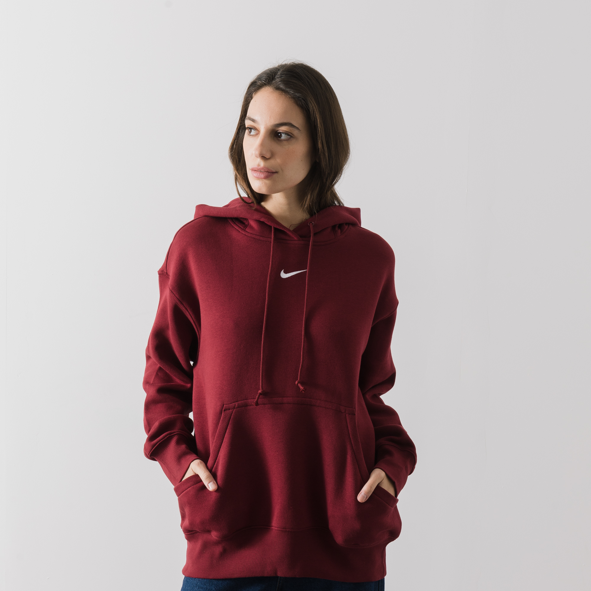 Womens maroon on sale nike hoodie