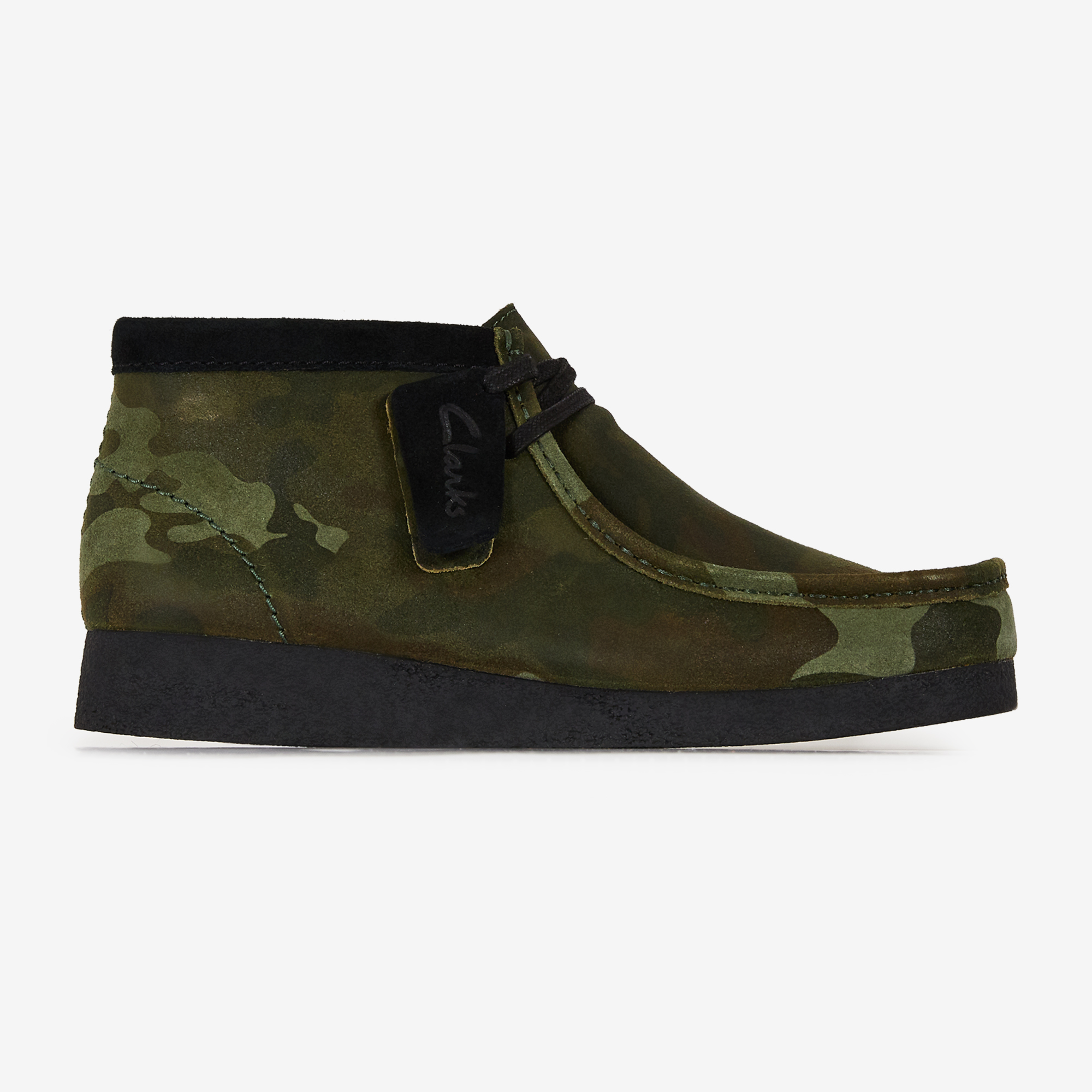 wallabee evo bt camo  vert