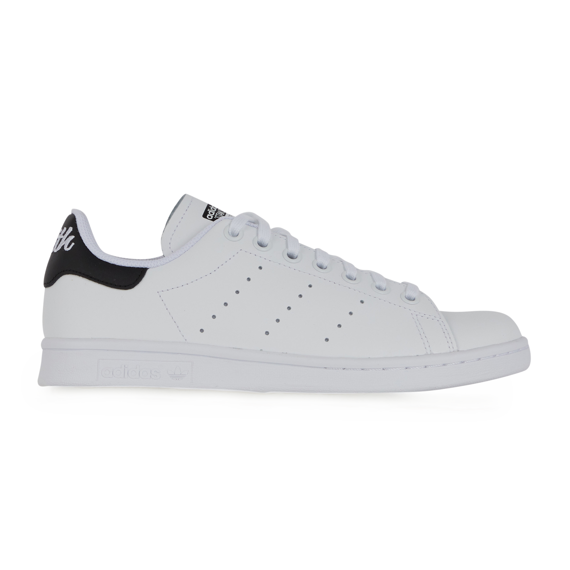 Stan Smith Cursive Logo Adidas Originals Blanc/noir 36 Unisex