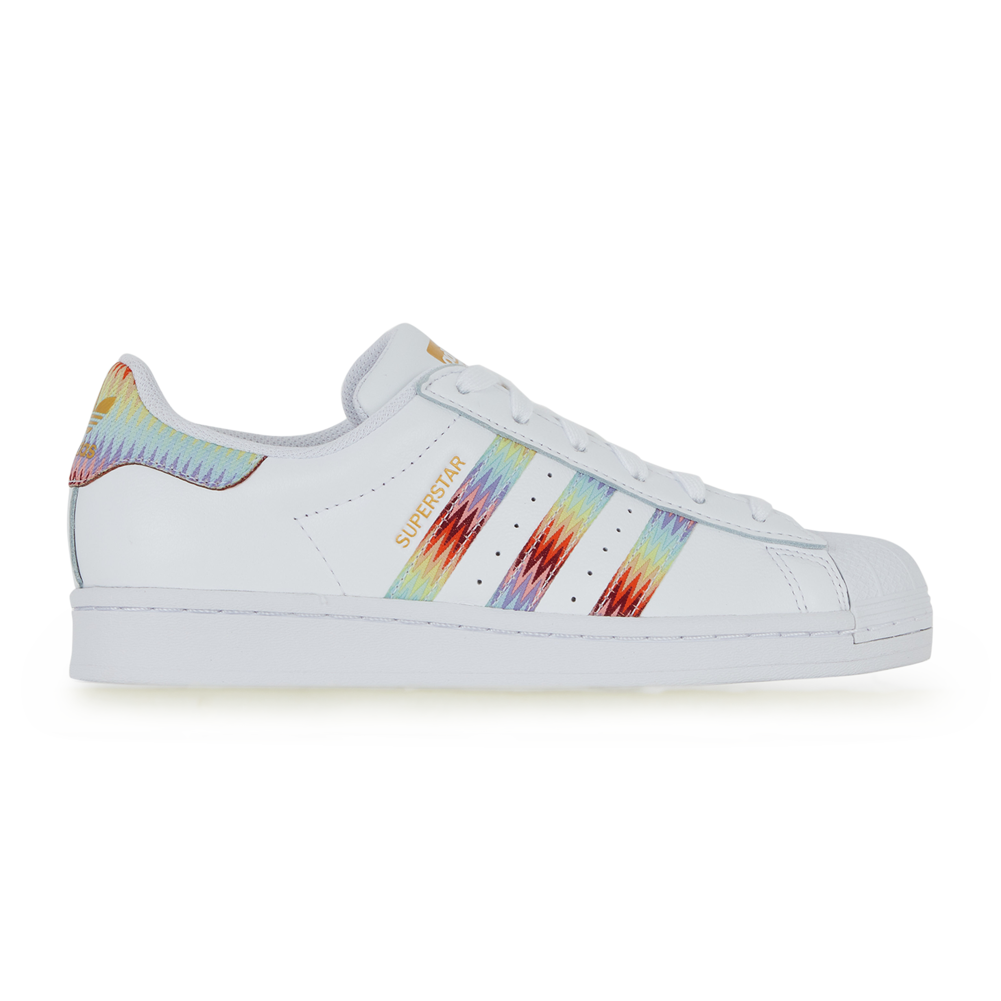 superstar bande blanche