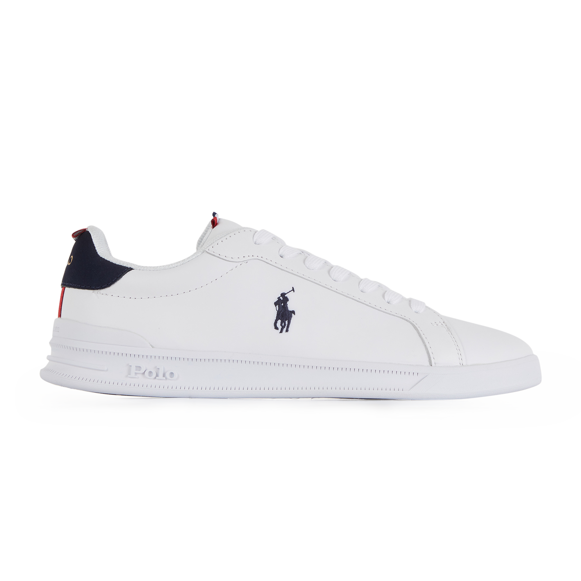 POLO RALPH LAUREN HERITAGE COURT TAPE BLANC MARINE ROUGE