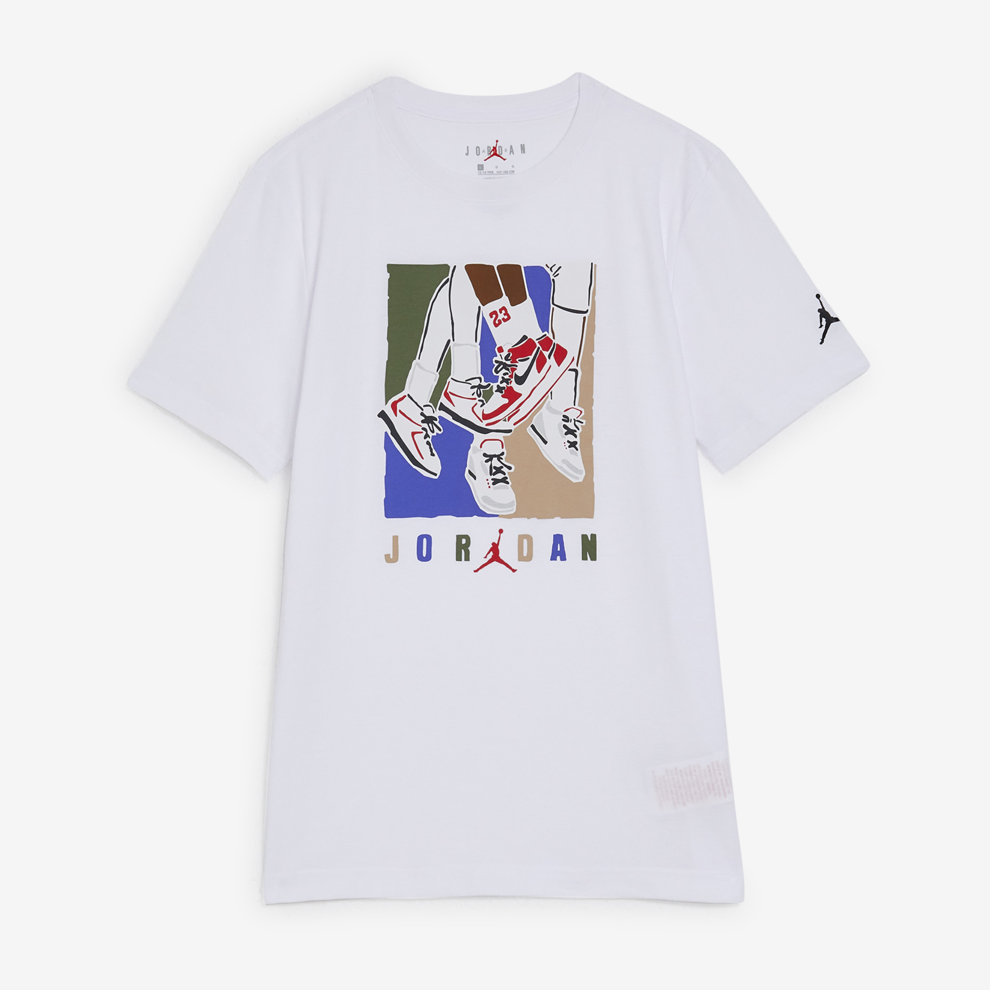 Jordan Tee-shirt Courtyard Blanc