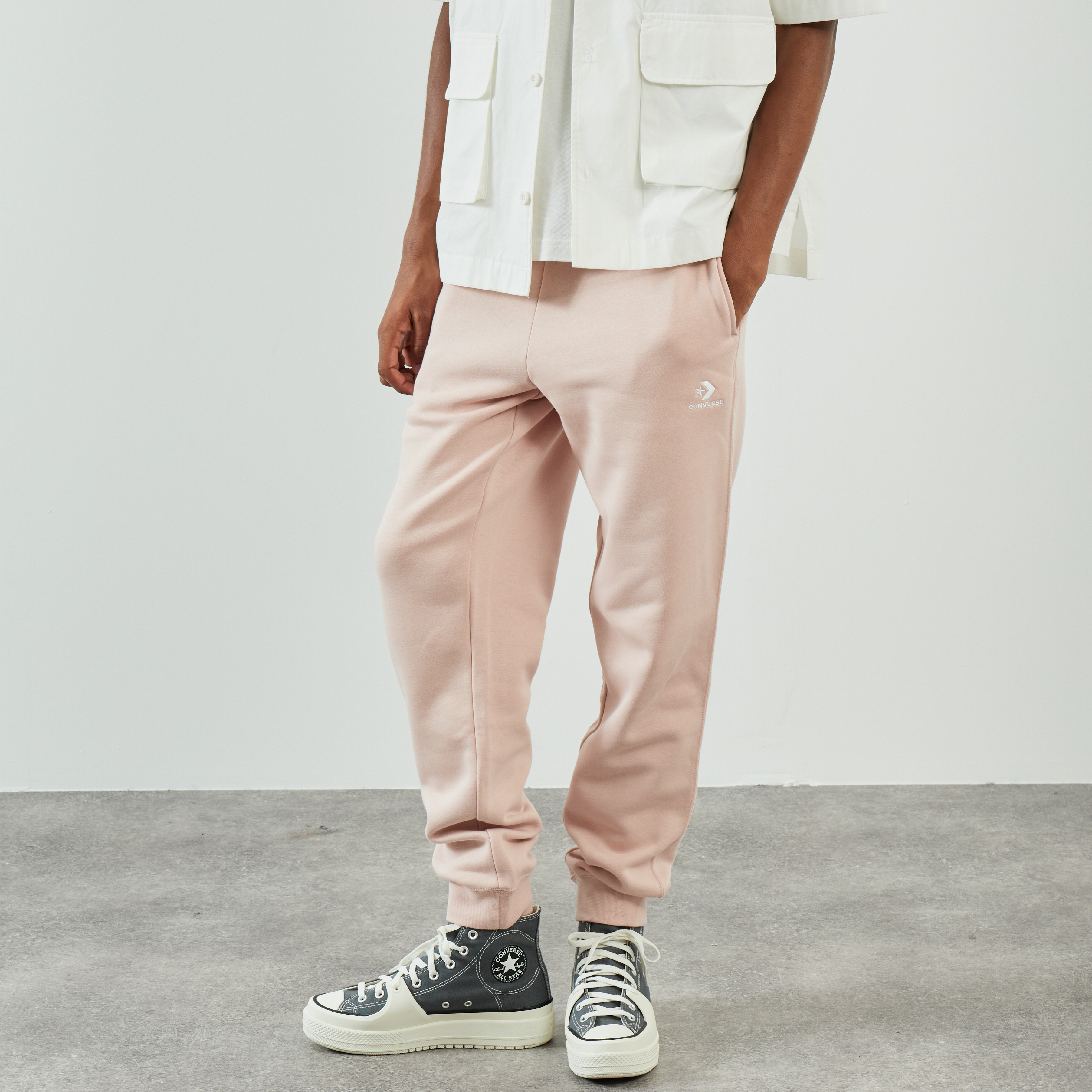 Pant Jogger Star Chevron Embroidered Rose