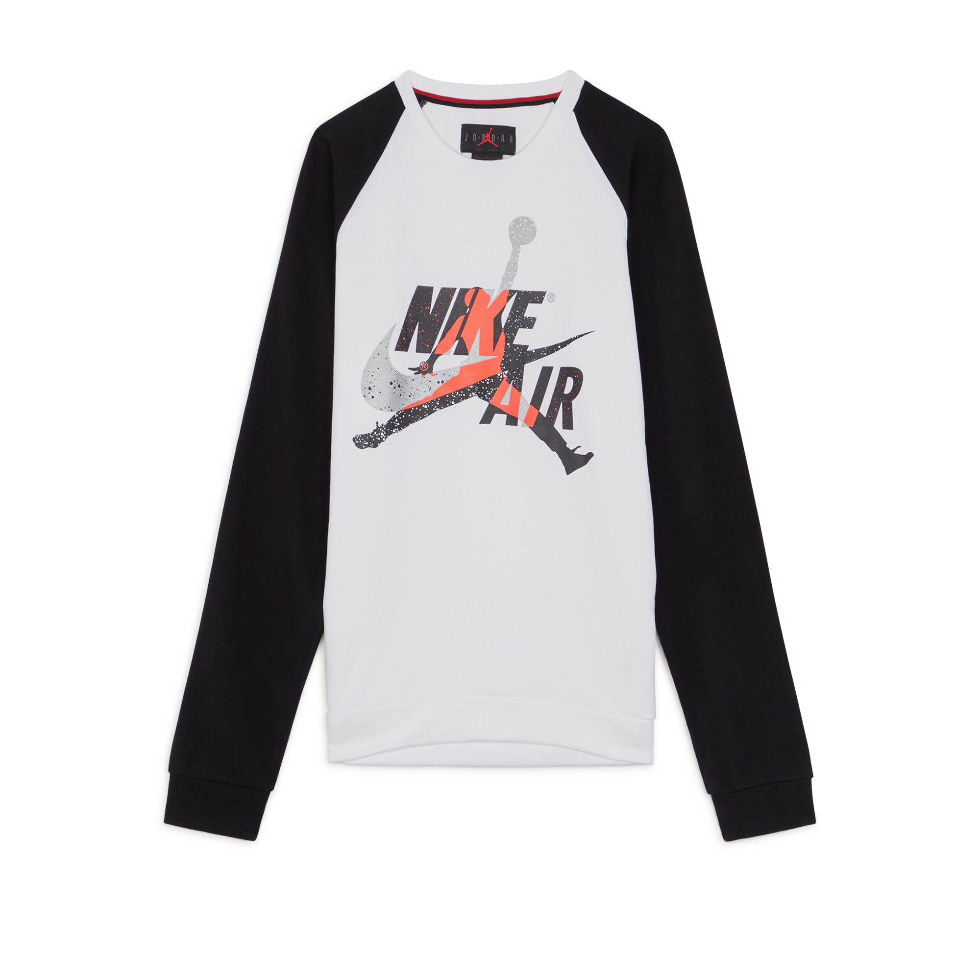 Sweat Jumpman Classic Fleece Jordan Blanc/noir L Male