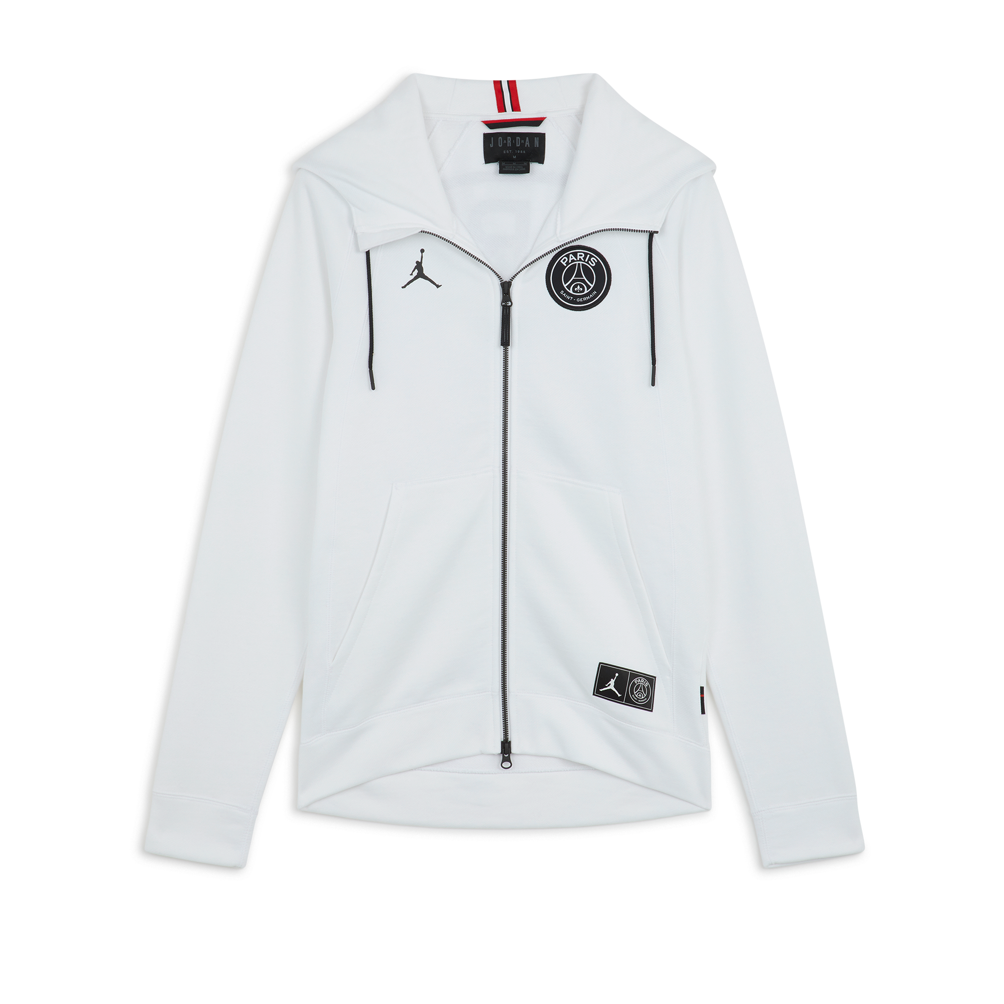 veste jordan blanche