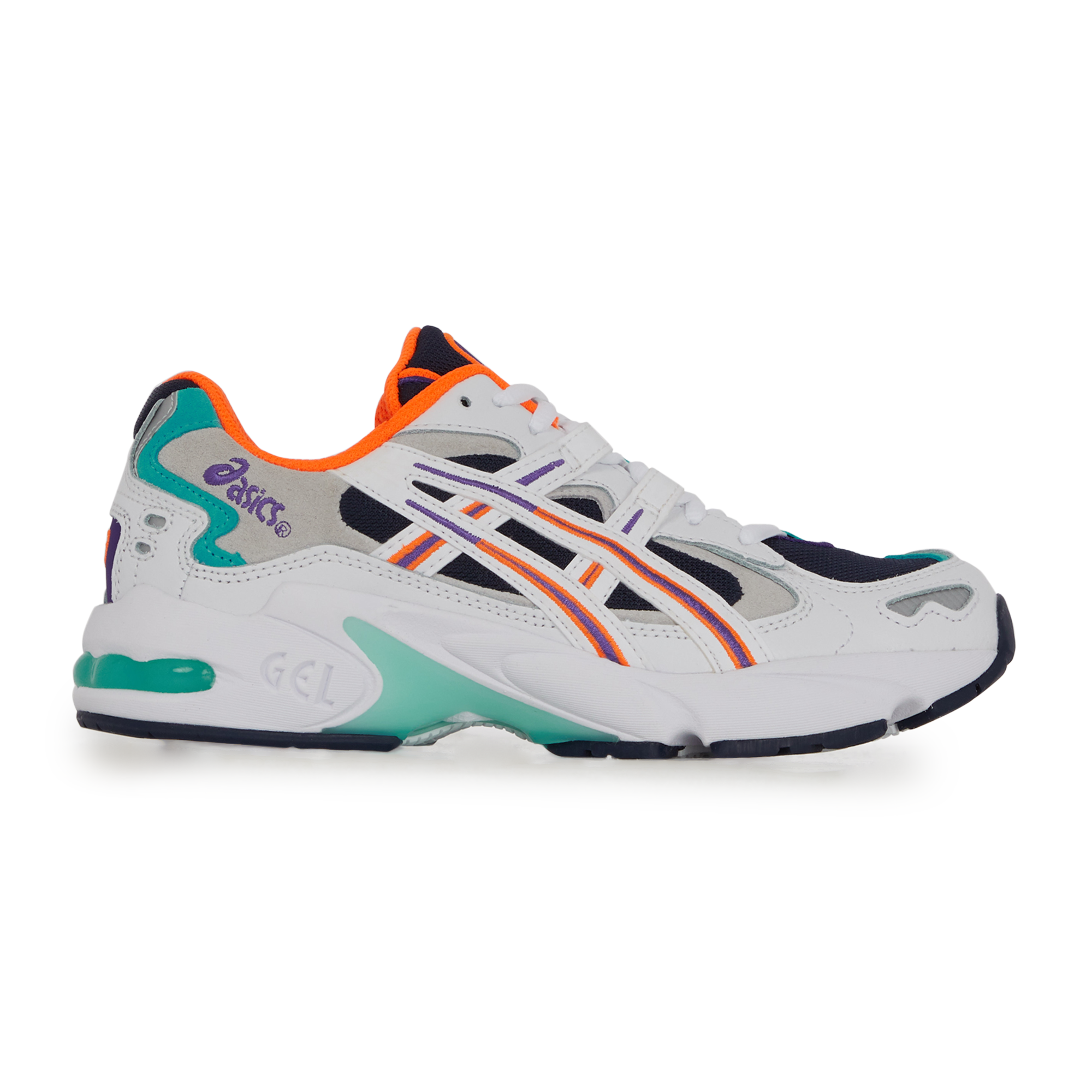 Gel-kayano 5 Og Asics Blanc/corail/vert 37 Female