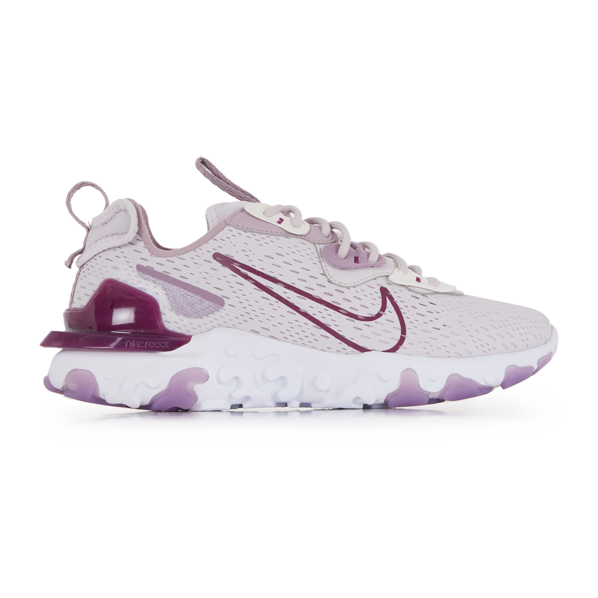 nike react rose violet