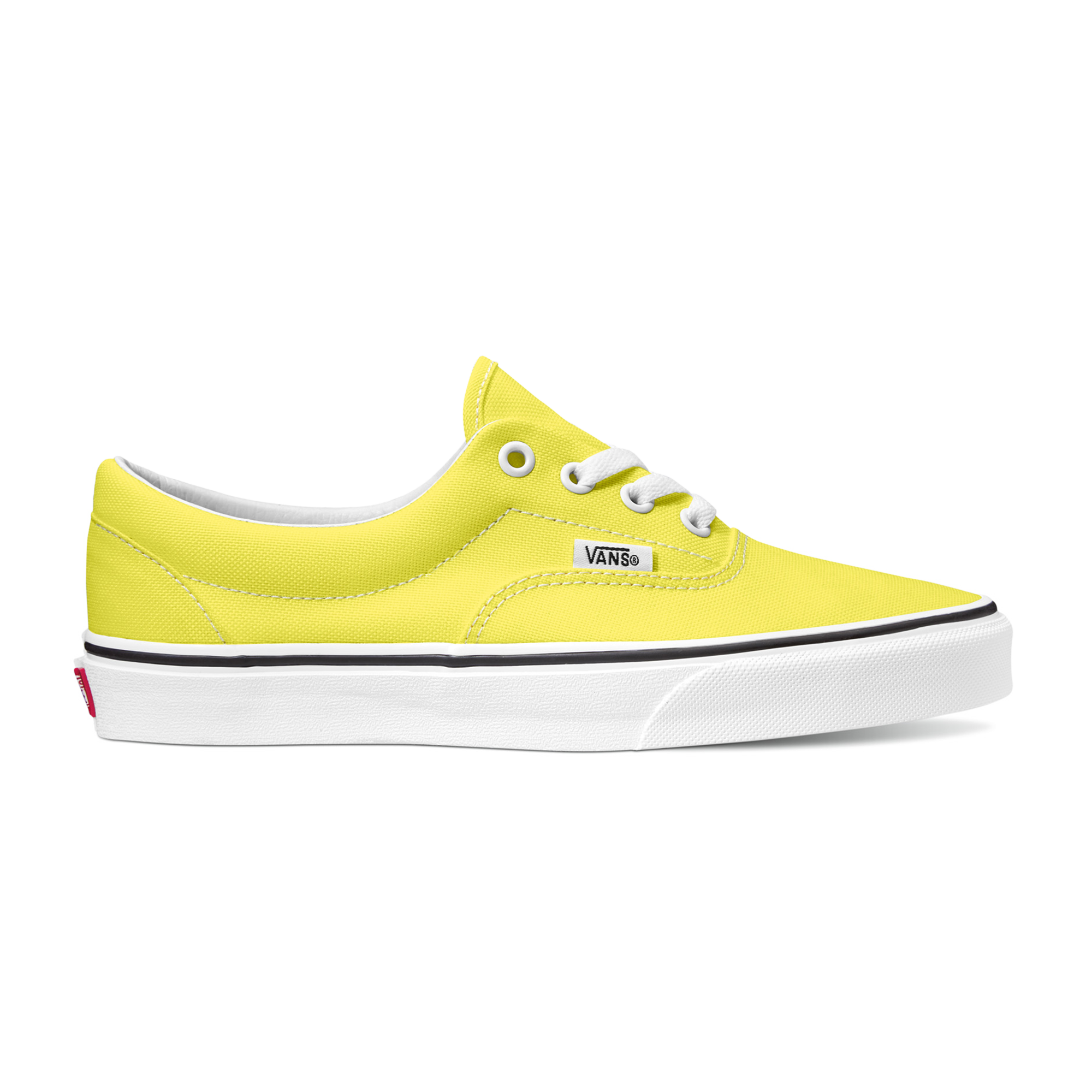 vans jaune fluo