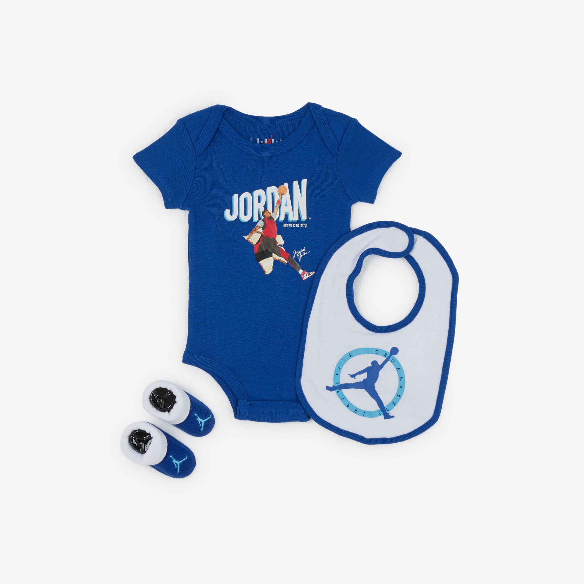 3 Pc Set Essentials Aop  Bleu