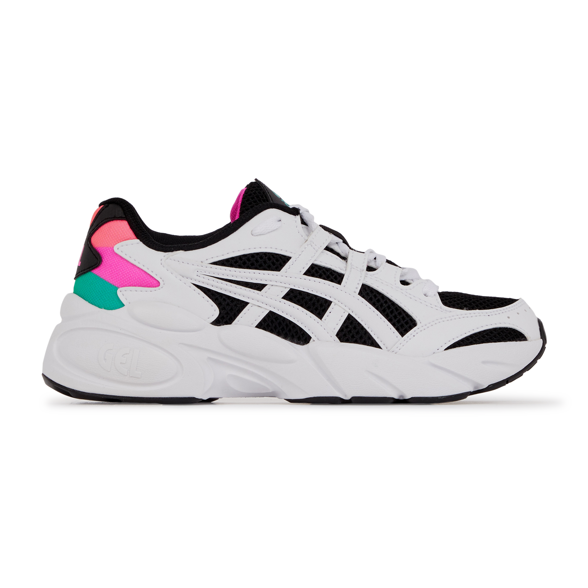 Gel-bnd Asics Noir/blanc/rose/vert 40 Female