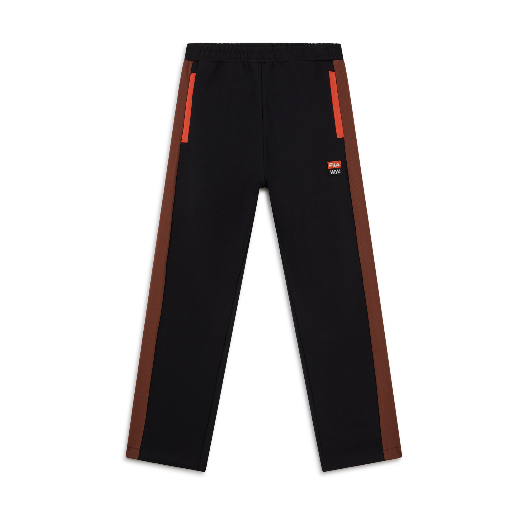 Pantalon Fila X Woodwood Noir/marron/orange