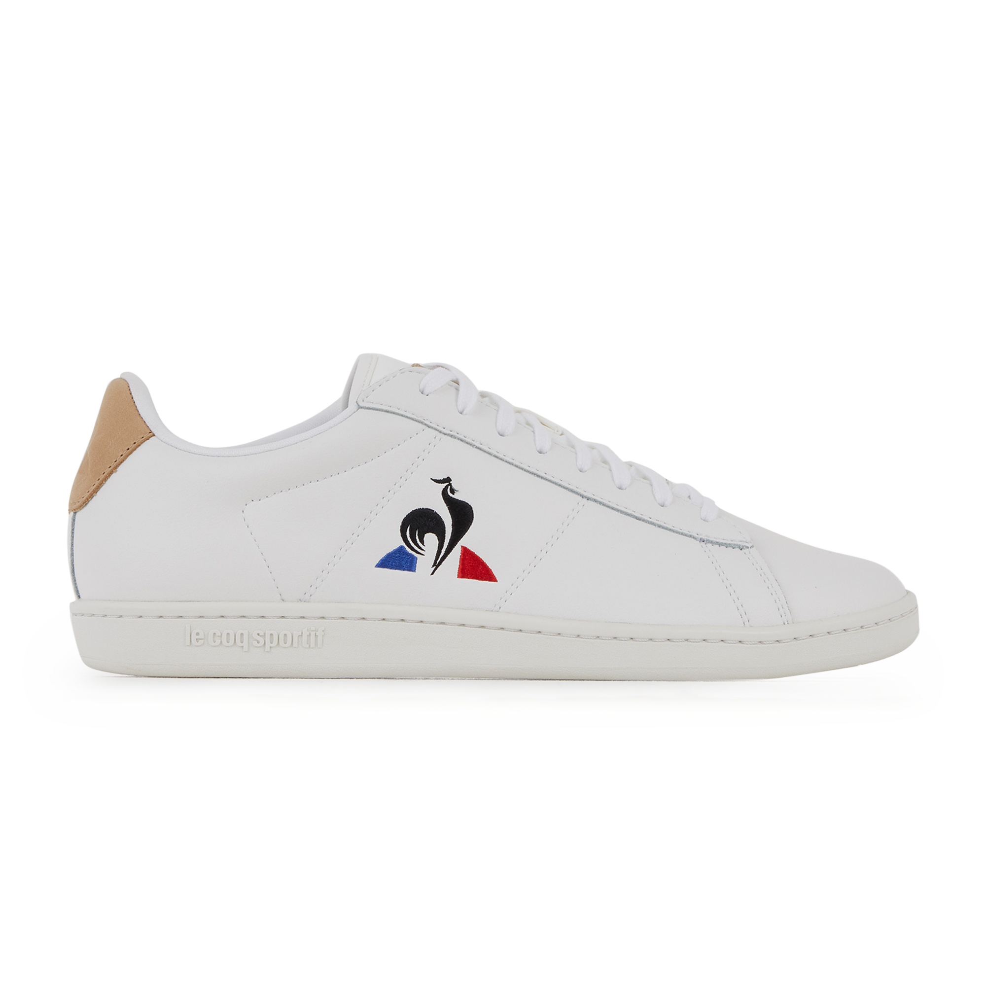 Courtset Bbr Logo Le Coq Sportif Blanc/beige 40 Male