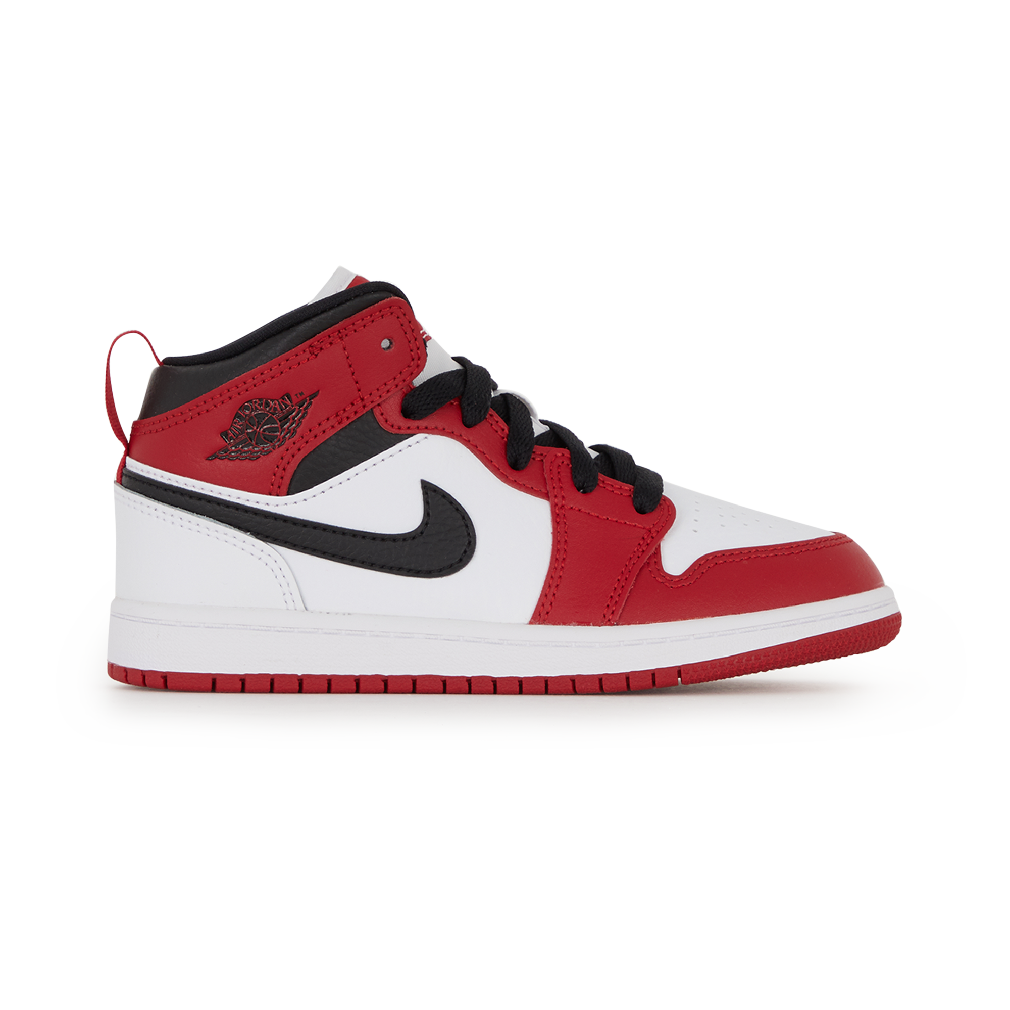 Air Jordan 1 Mid Jordan Blanc/rouge/noir 30 Unisex