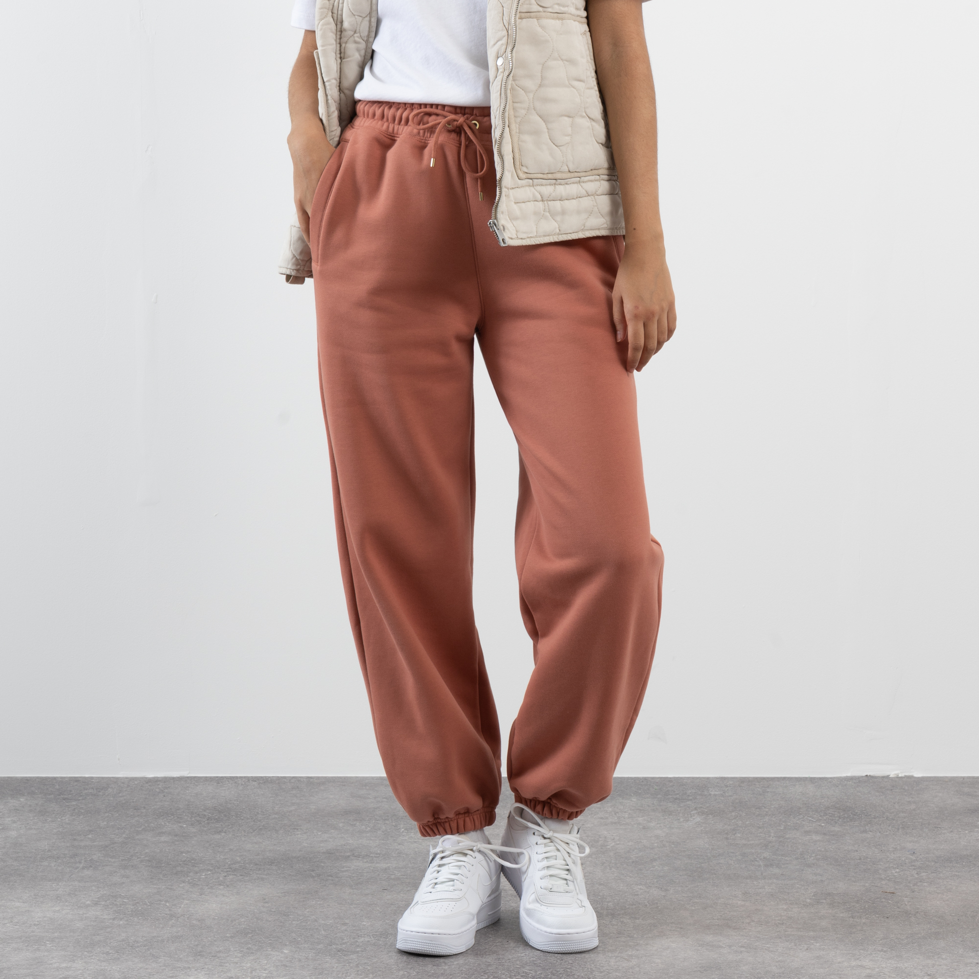 Pant Jogger Oversize Flight Essential Marron