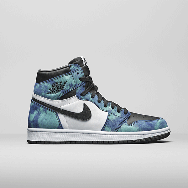 Air Jordan Retro 1 Jordan Blanc/noir/bleu 36.5 Female