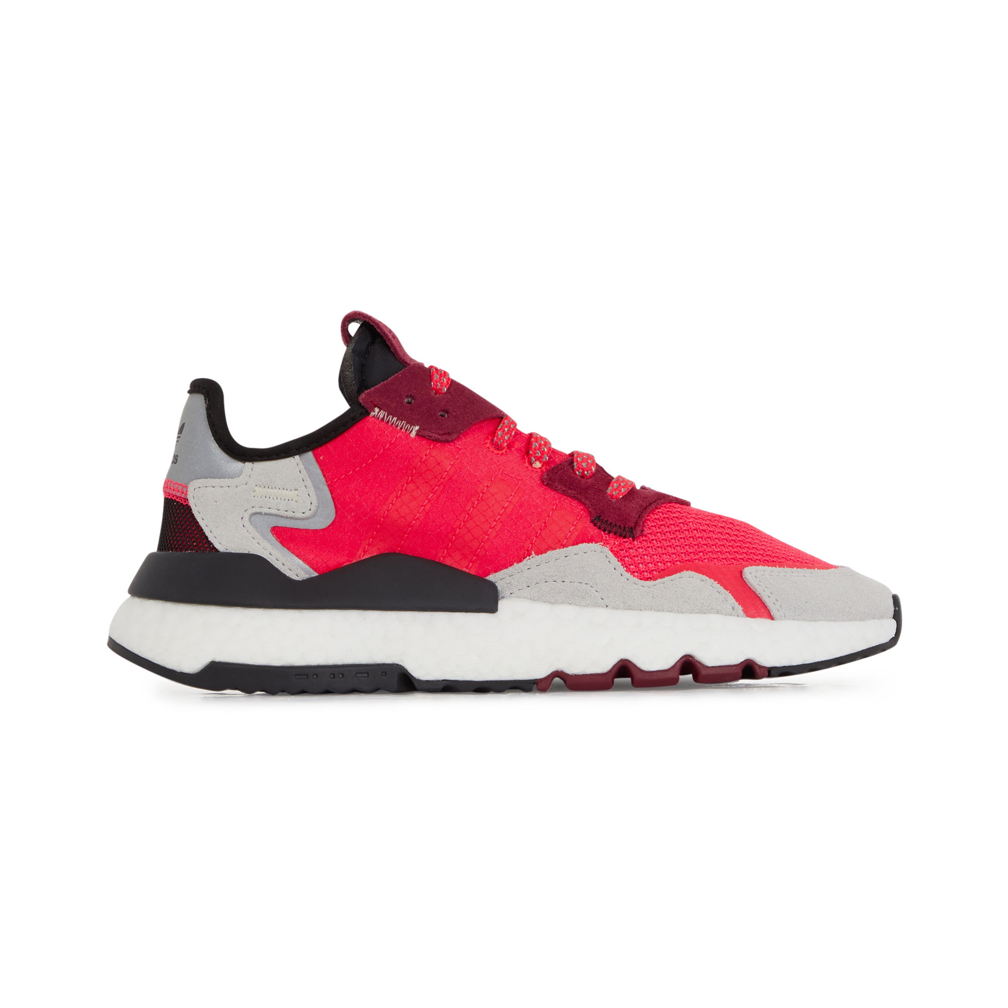 Nite Jogger Adidas Originals Rouge/gris 36 Unisex
