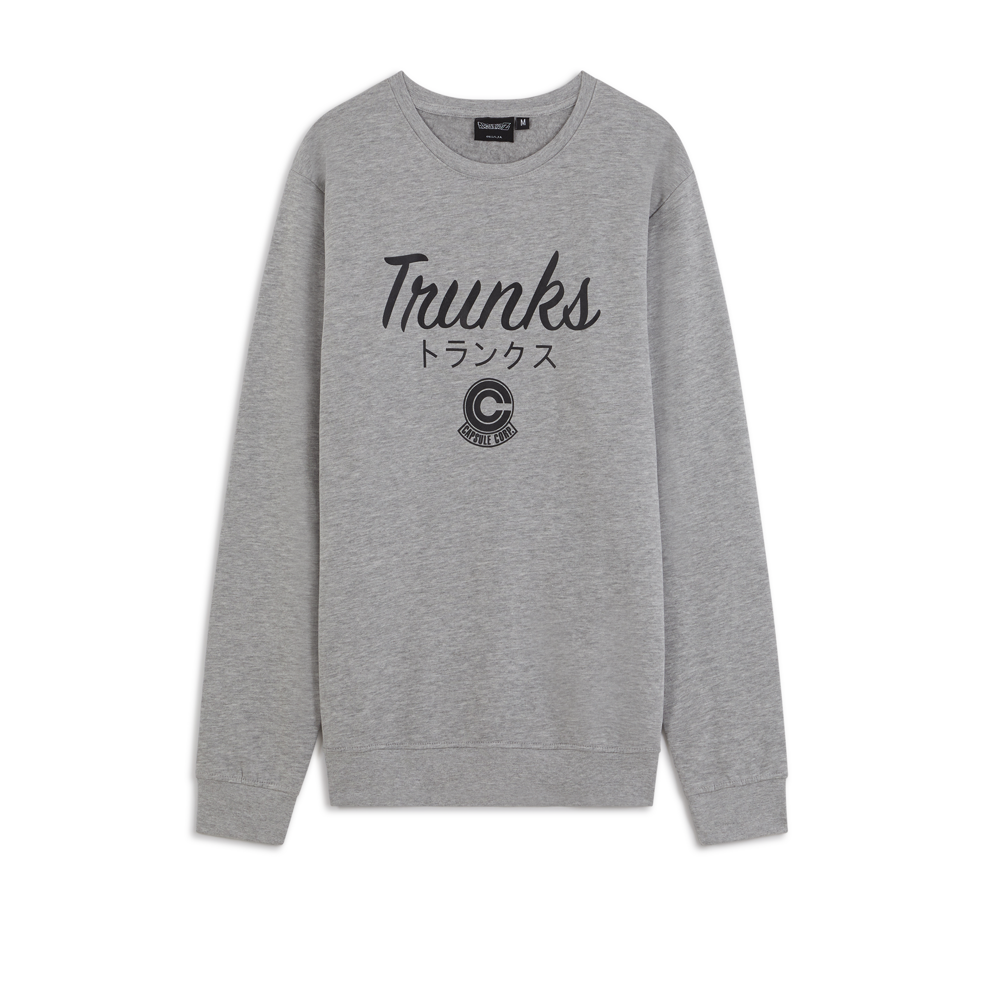 Sweat Crewneck Trunks Gris/noir
