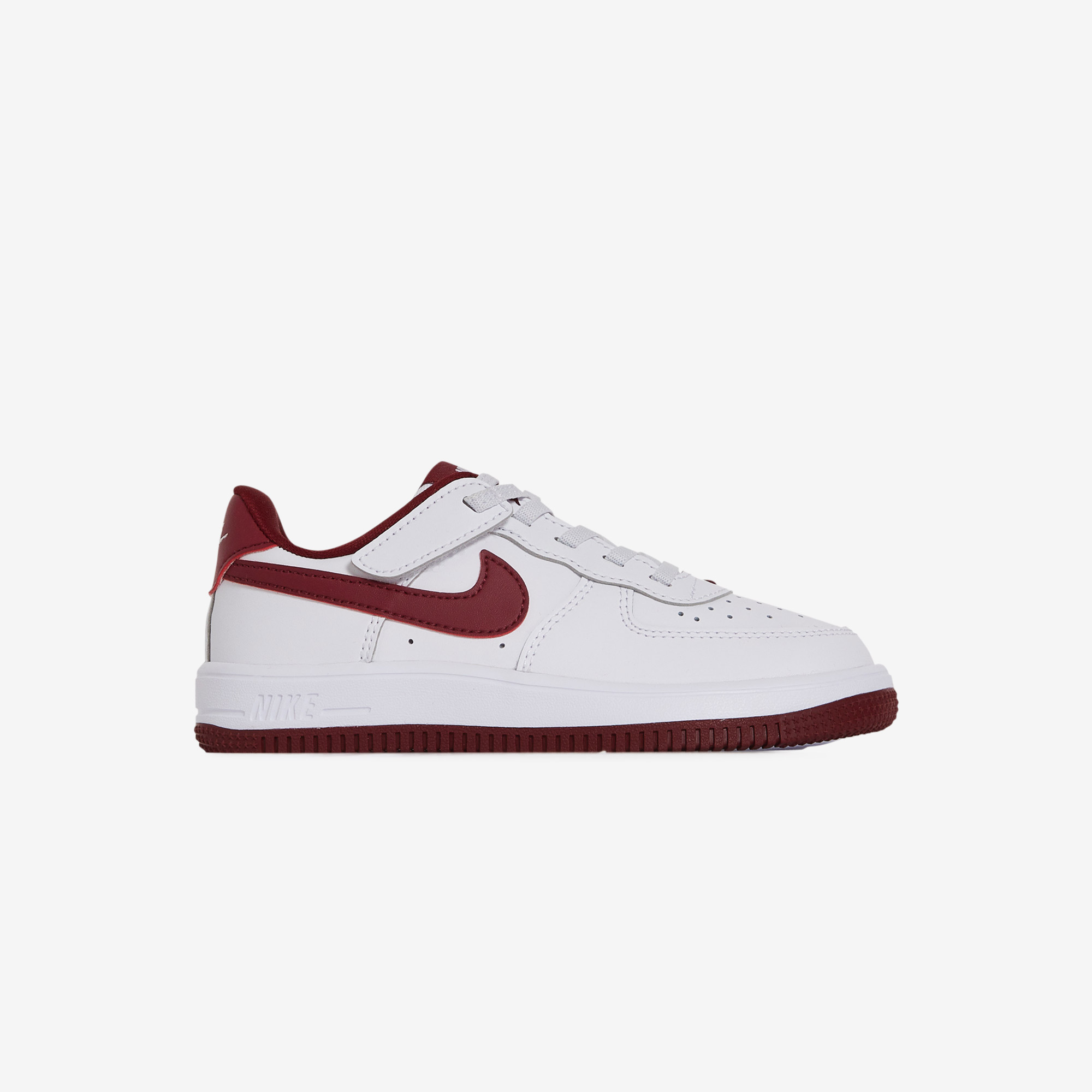 NIKE AIR FORCE 1 LOW CF BLANC ROUGE SNEAKERS ENFANT SCRATCH Courir