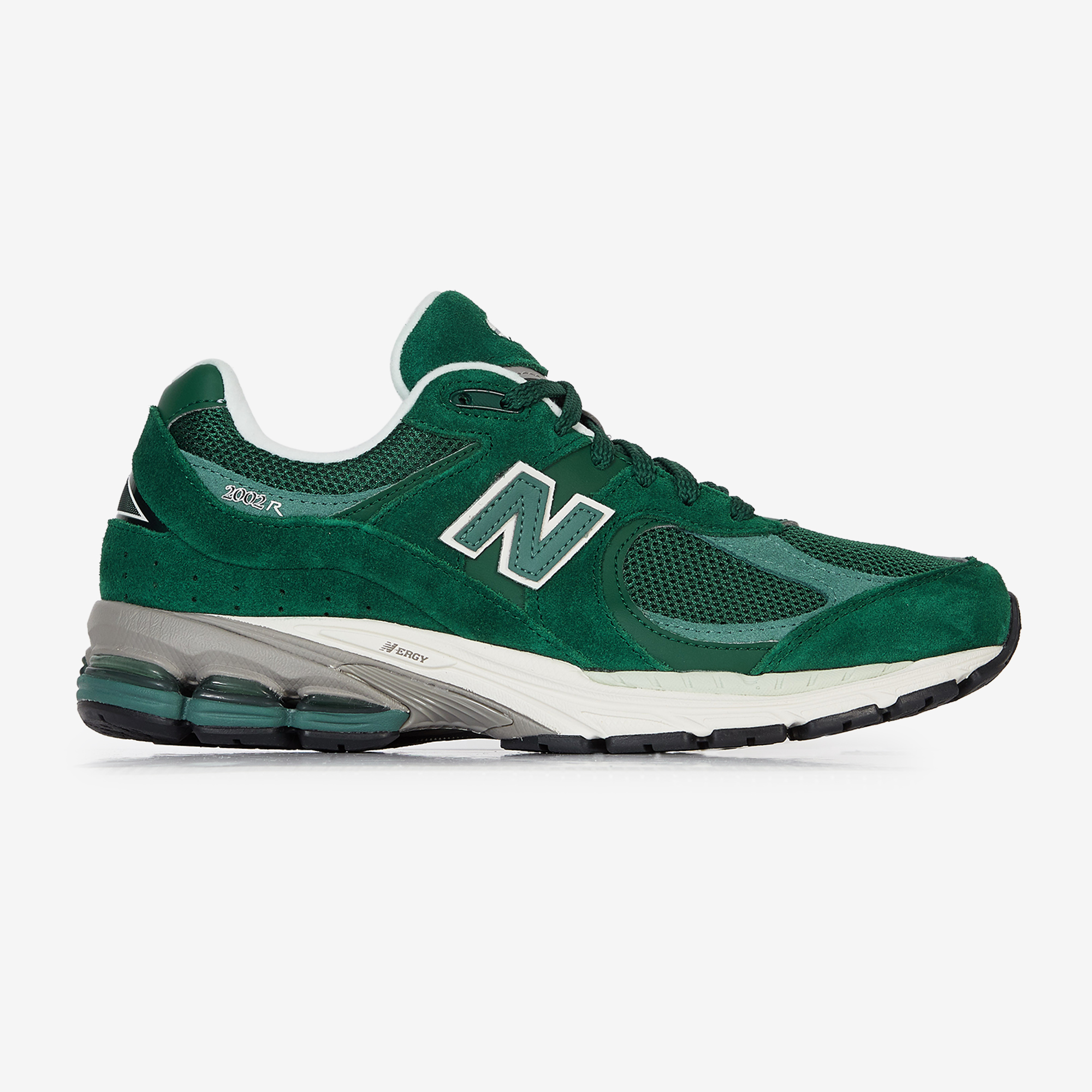 NEW BALANCE 2002R SNEAKERS HOMME VERT LACETS Courir