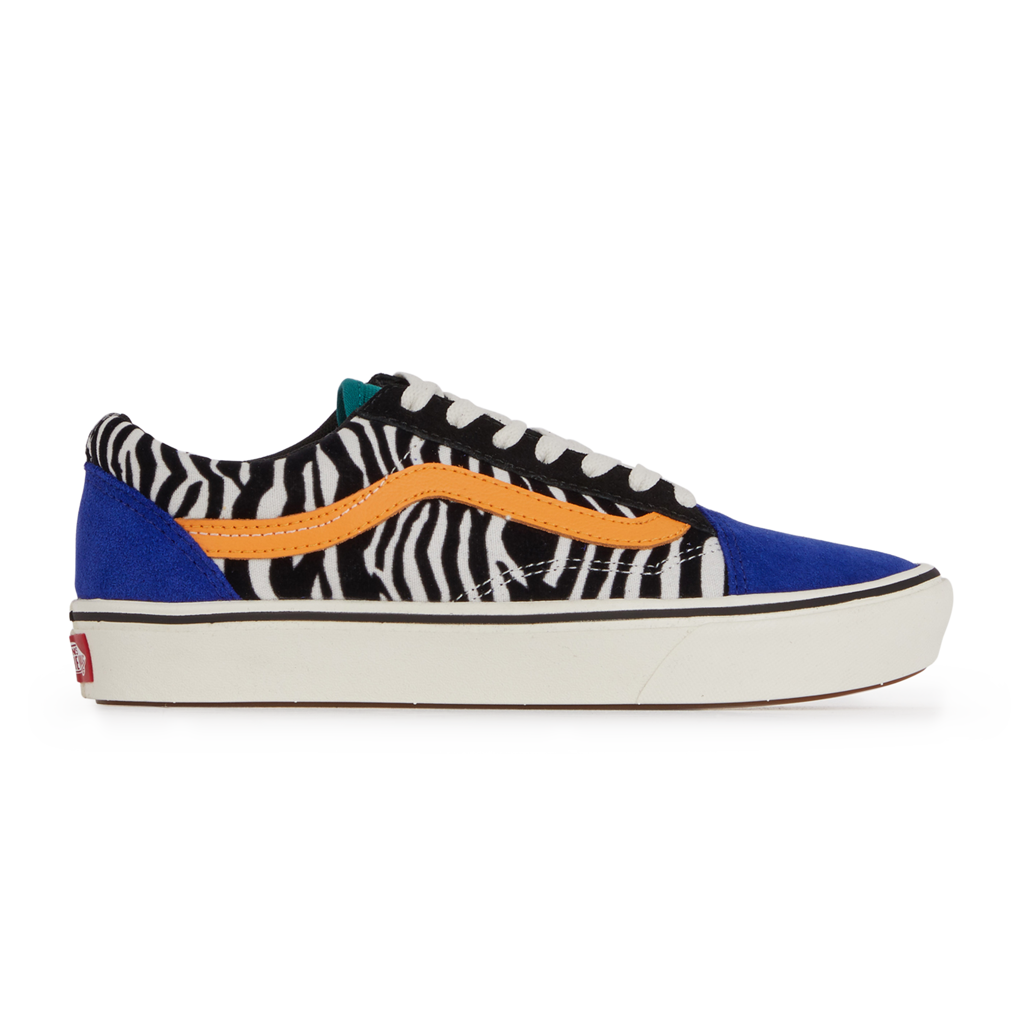 Old Skool Comfy Zebra Vans Bleu/jaune 36 Female