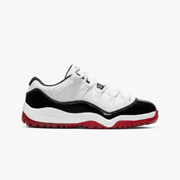 Air Jordan 11 Retro Low Jordan Blanc/noir/rouge 28.5 Unisex