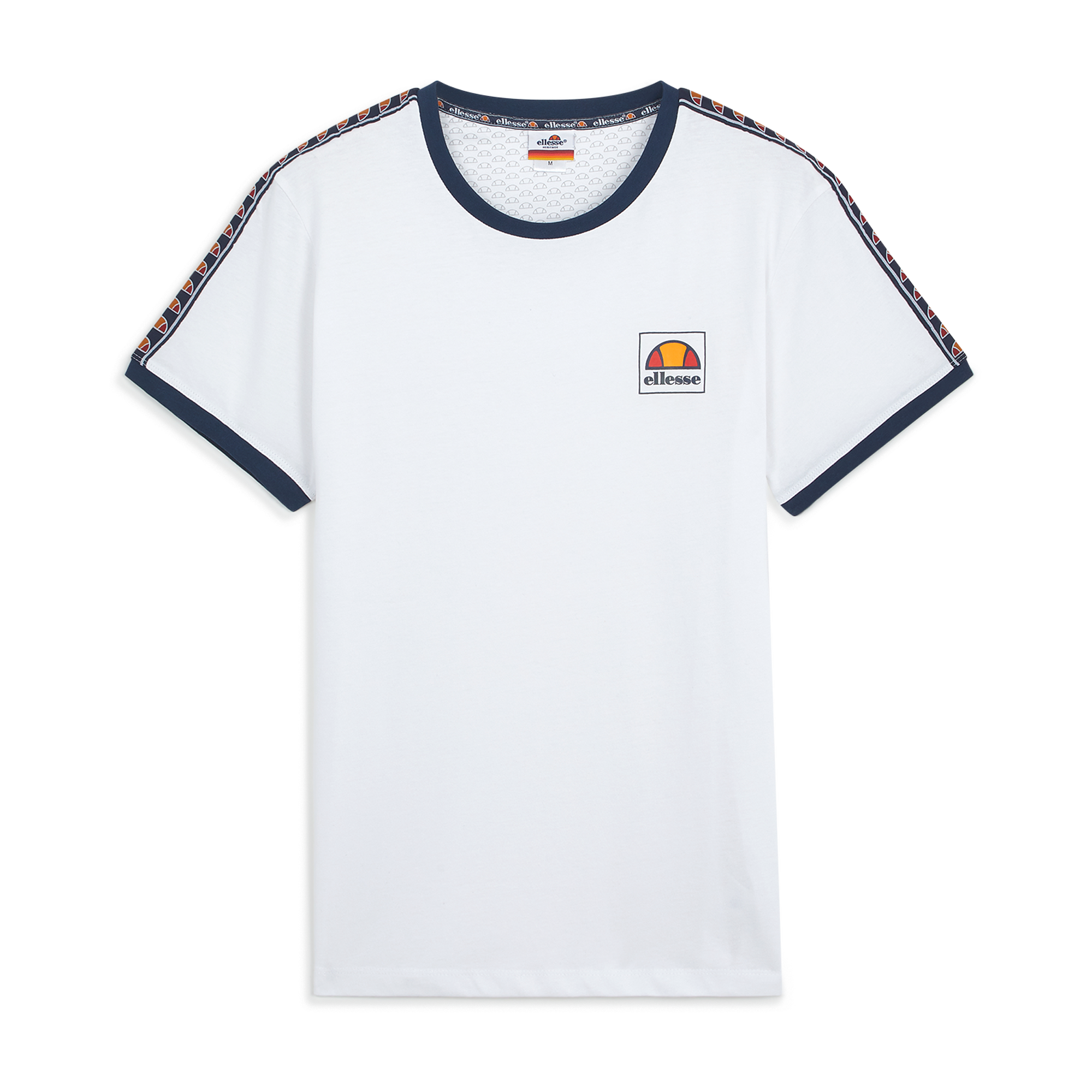 Tee Shirt Tape Ellesse Ellesse Blanc M Male