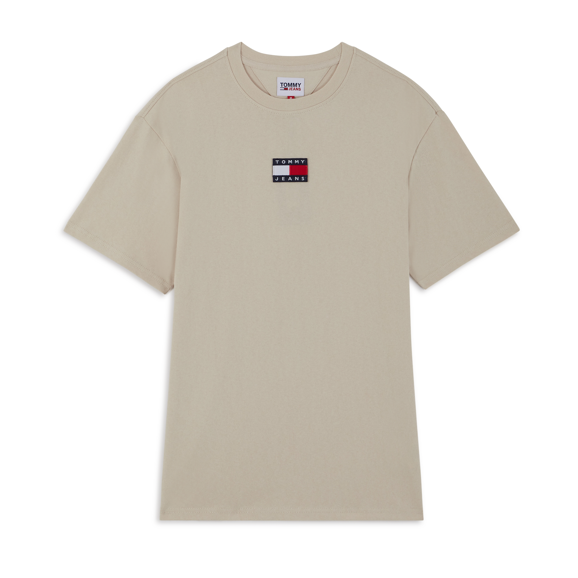 tommy jeans beige t shirt