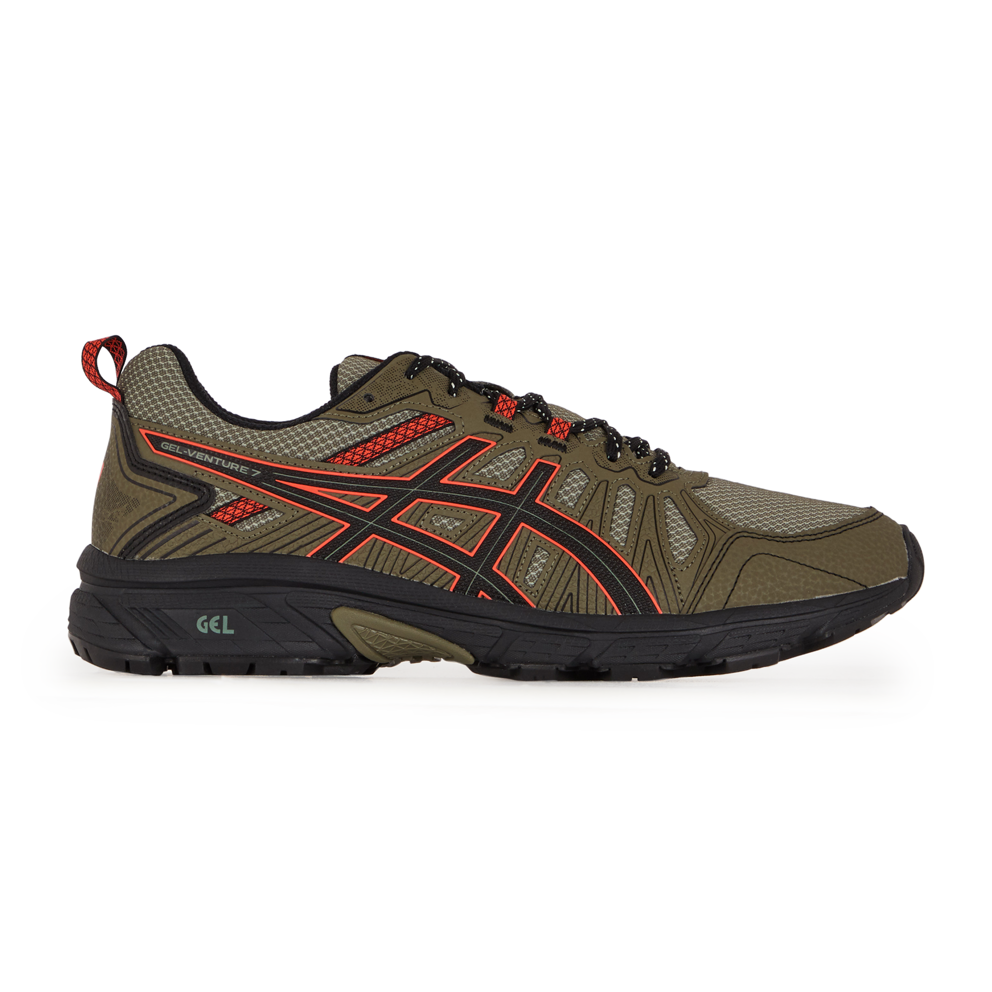 Gel-venture 7 Asics Kaki/rouge 40.5 Male