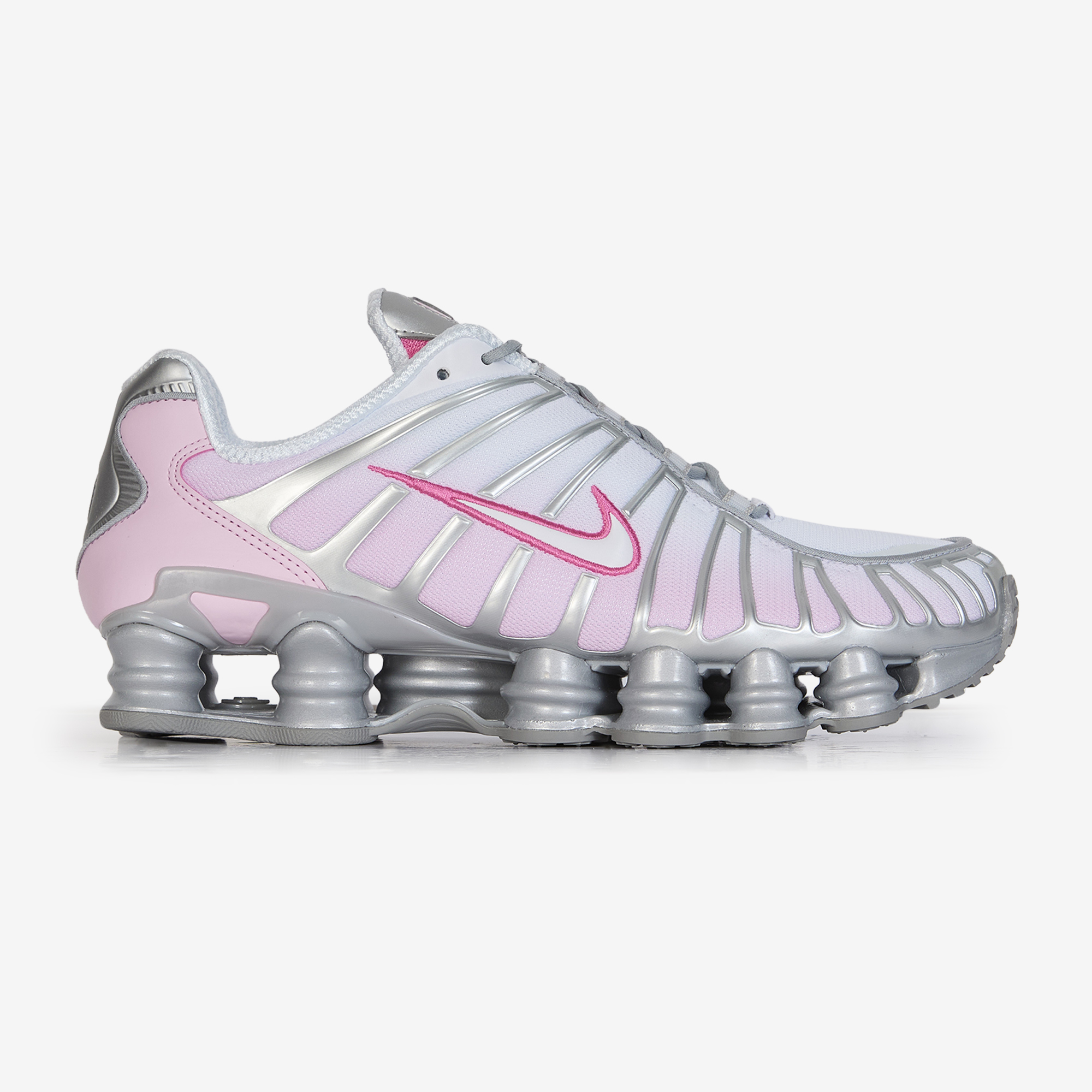NIKE SHOX TL PINK/SILVER - SNEAKERS MEN | Courir.com