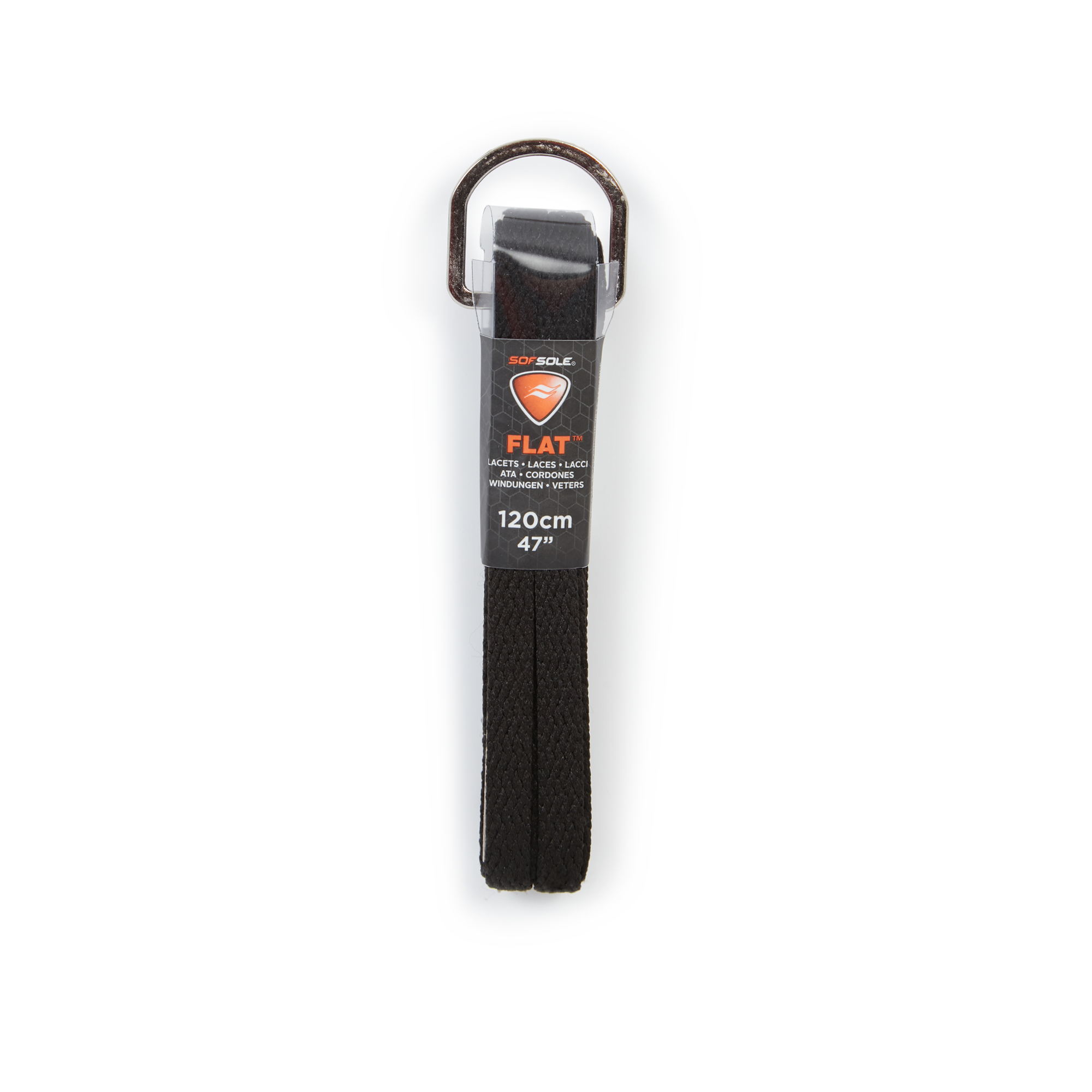 Lacet Plat 120 Cm Sofsole Noir U Enfant