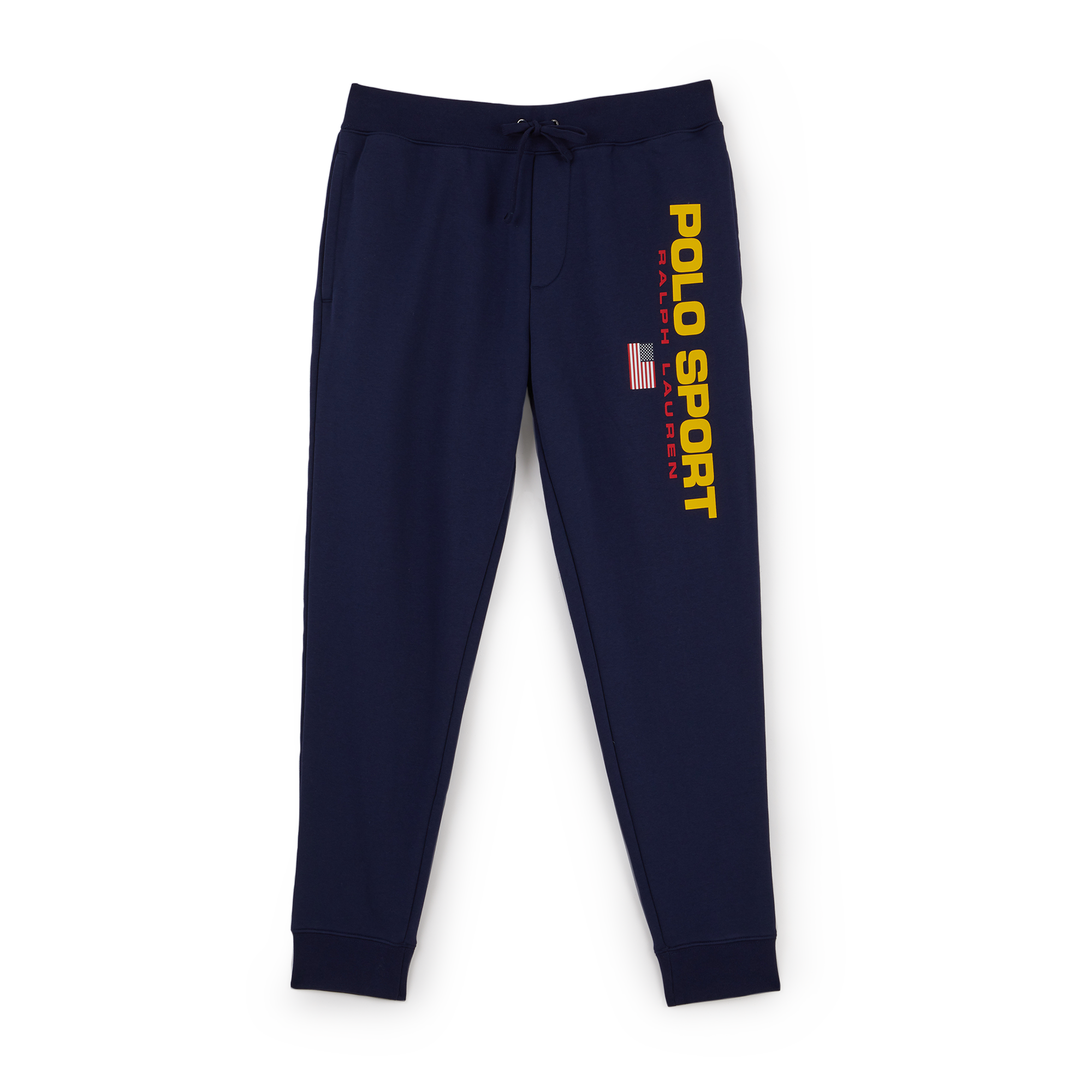 Pant Jogger Polo Sport Marine/jaune