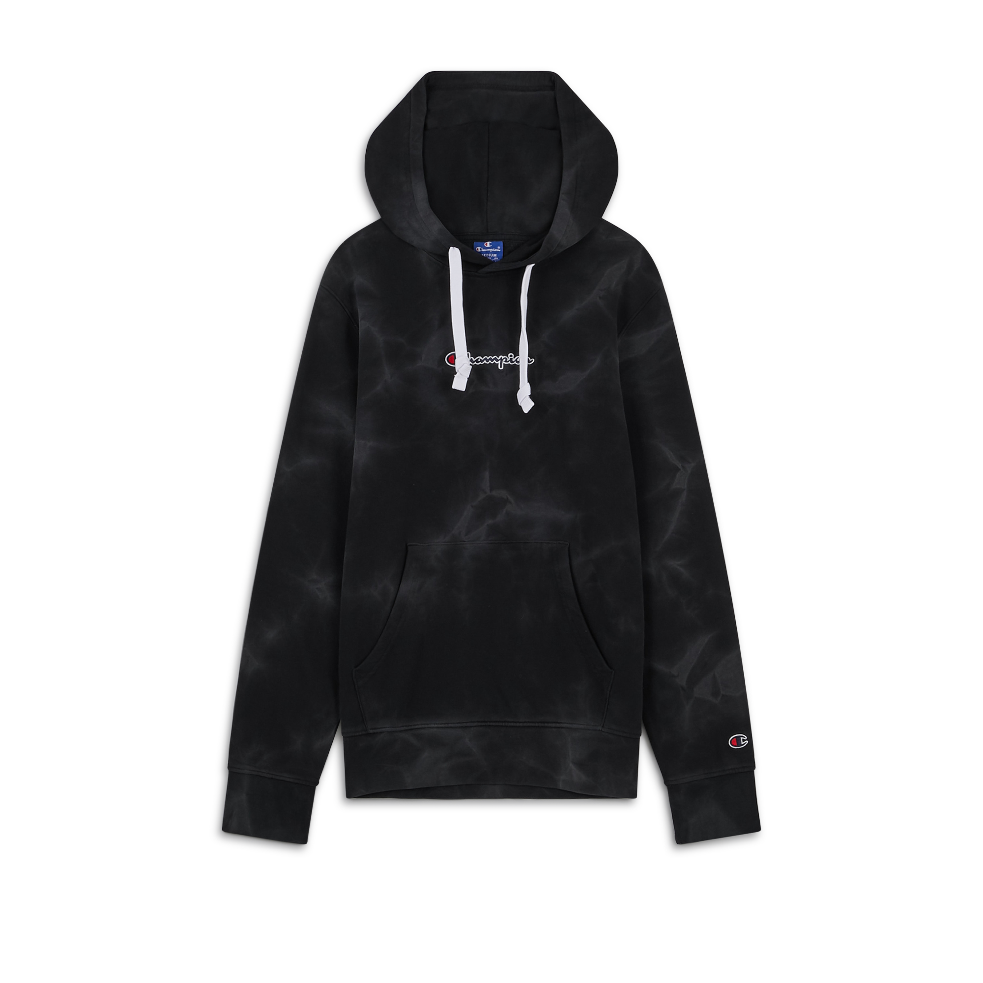 Hoodie Tie And Dye Noir