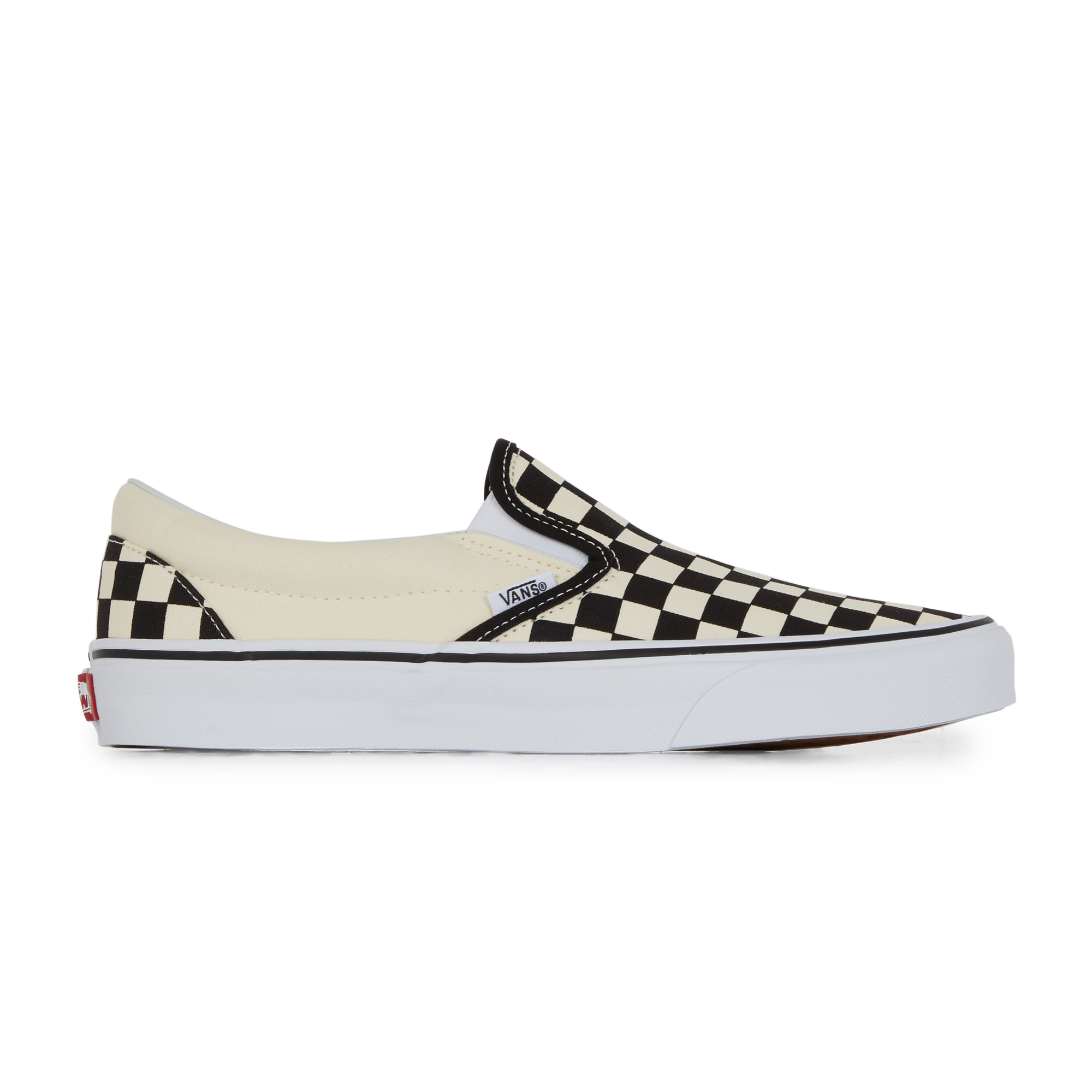 Slip-on Checker Vans Blanc/noir 41 Male