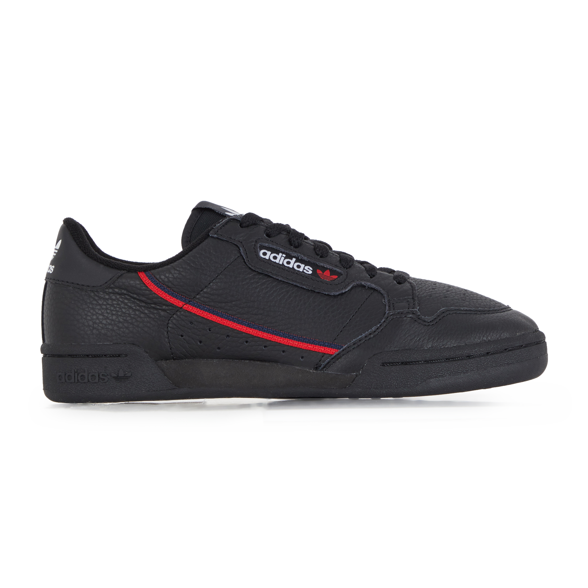 ADIDAS ORIGINALS CONTINENTAL 80 BLACK/RED - SNEAKERS MEN 