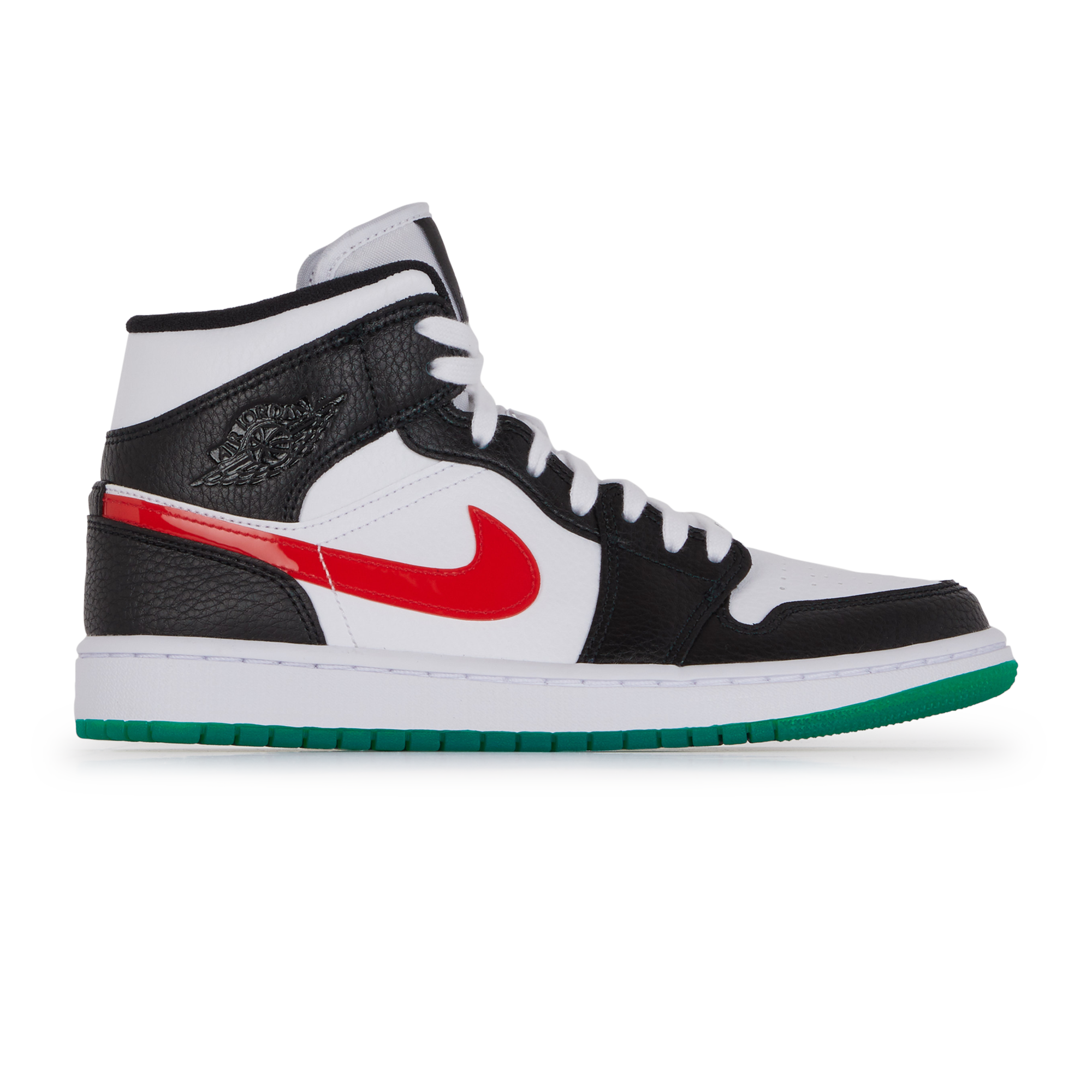 Air Jordan 1 Mid Jordan Blanc/noir/rouge/jaune 37.5 Female