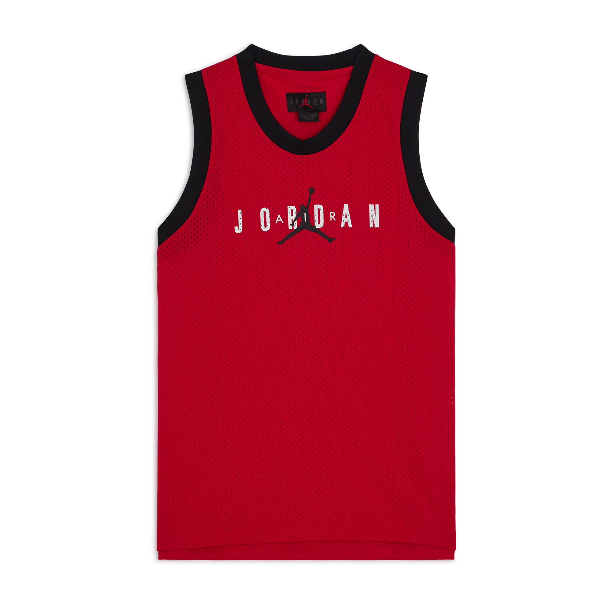Debardeur Tank Dna Jordan Rouge/noir M Male