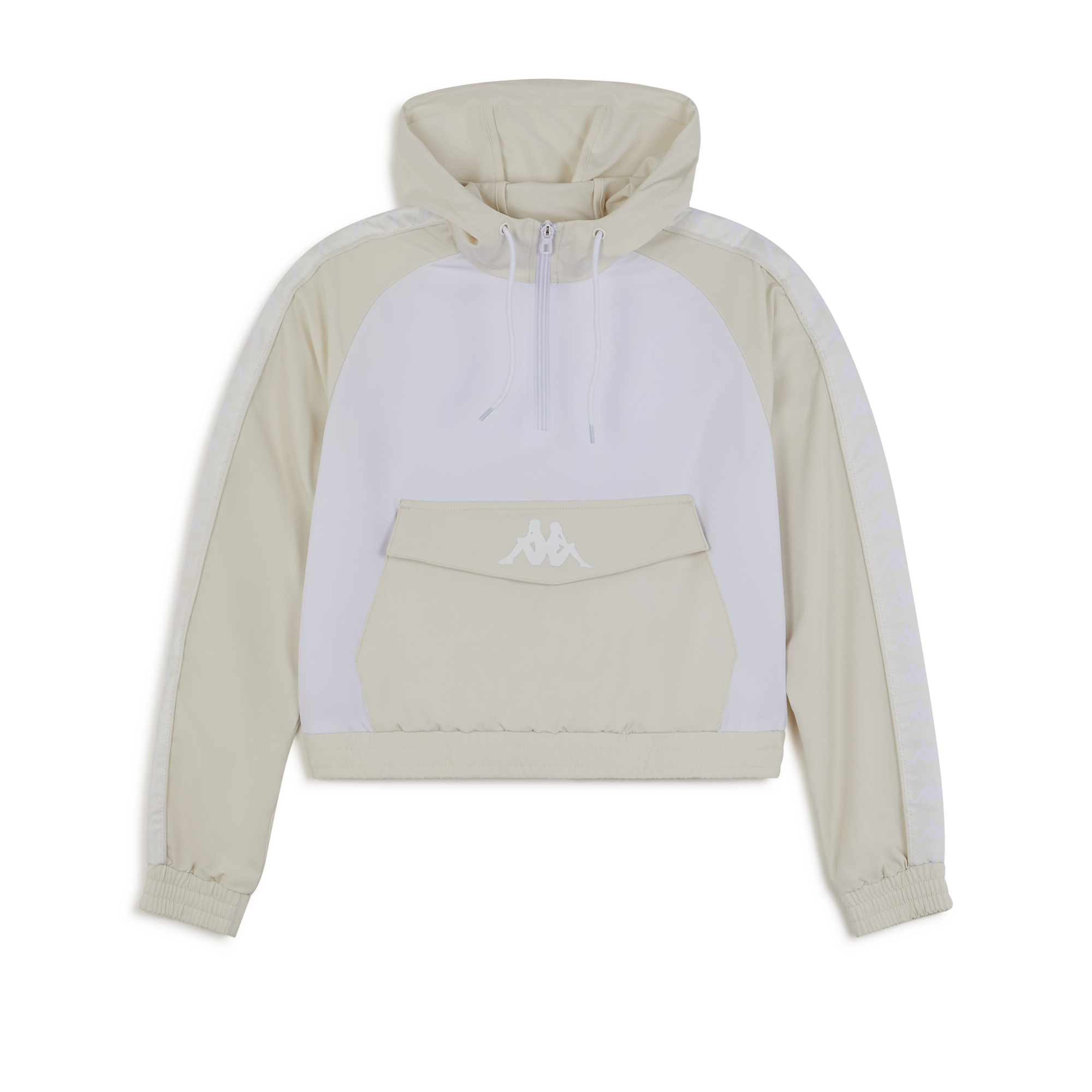 Hoodie Crop 222 Banda Banskey Kappa Blanc M Female