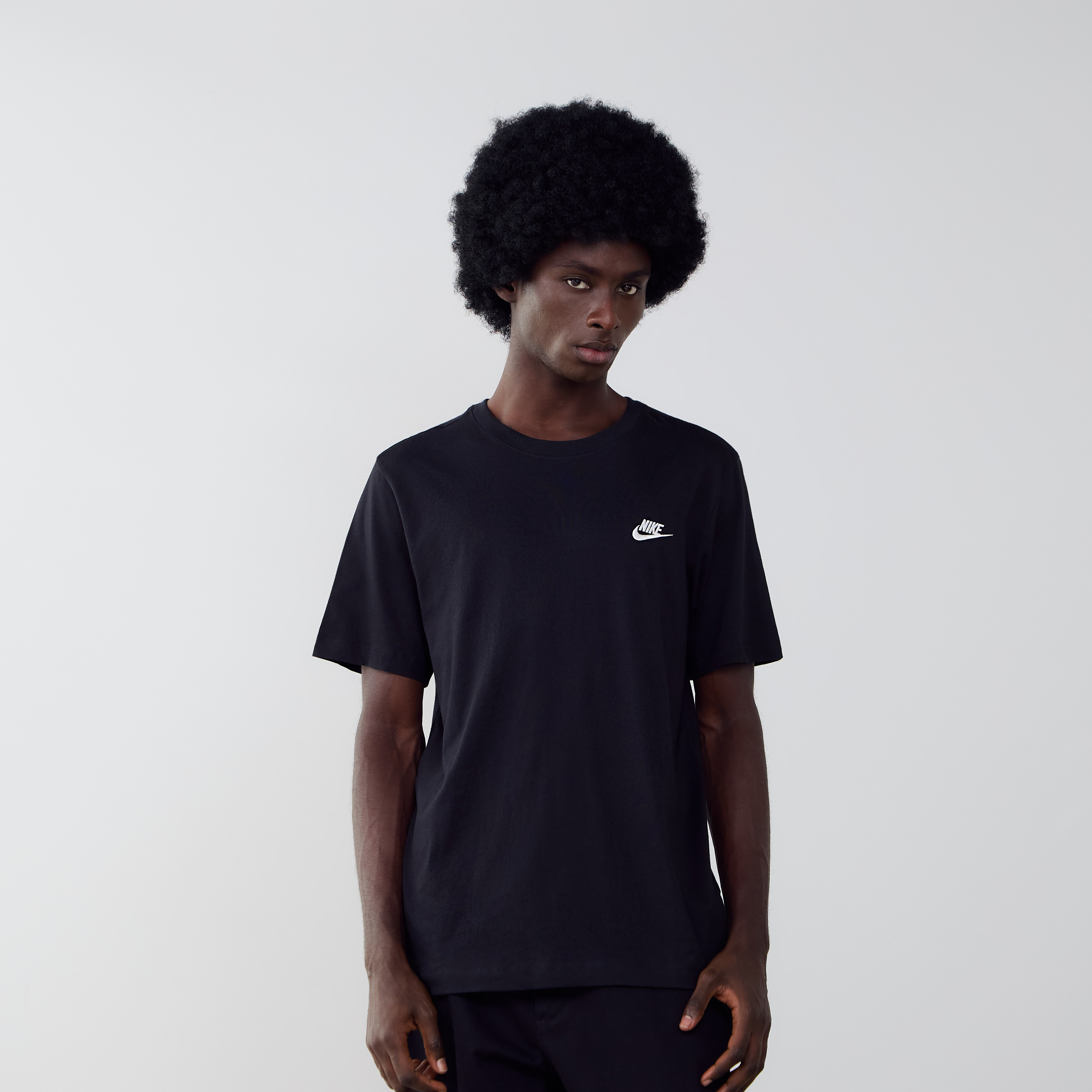 NIKE TEE SHIRT CLUB NOIR - TEE-SHIRT HOMME