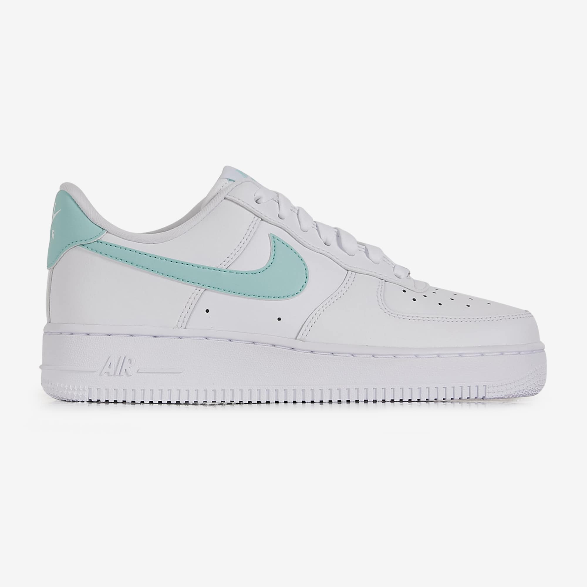 NIKE AIR FORCE 1 LOW WHITE/GREEN - SNEAKERS WOMEN Courir.com