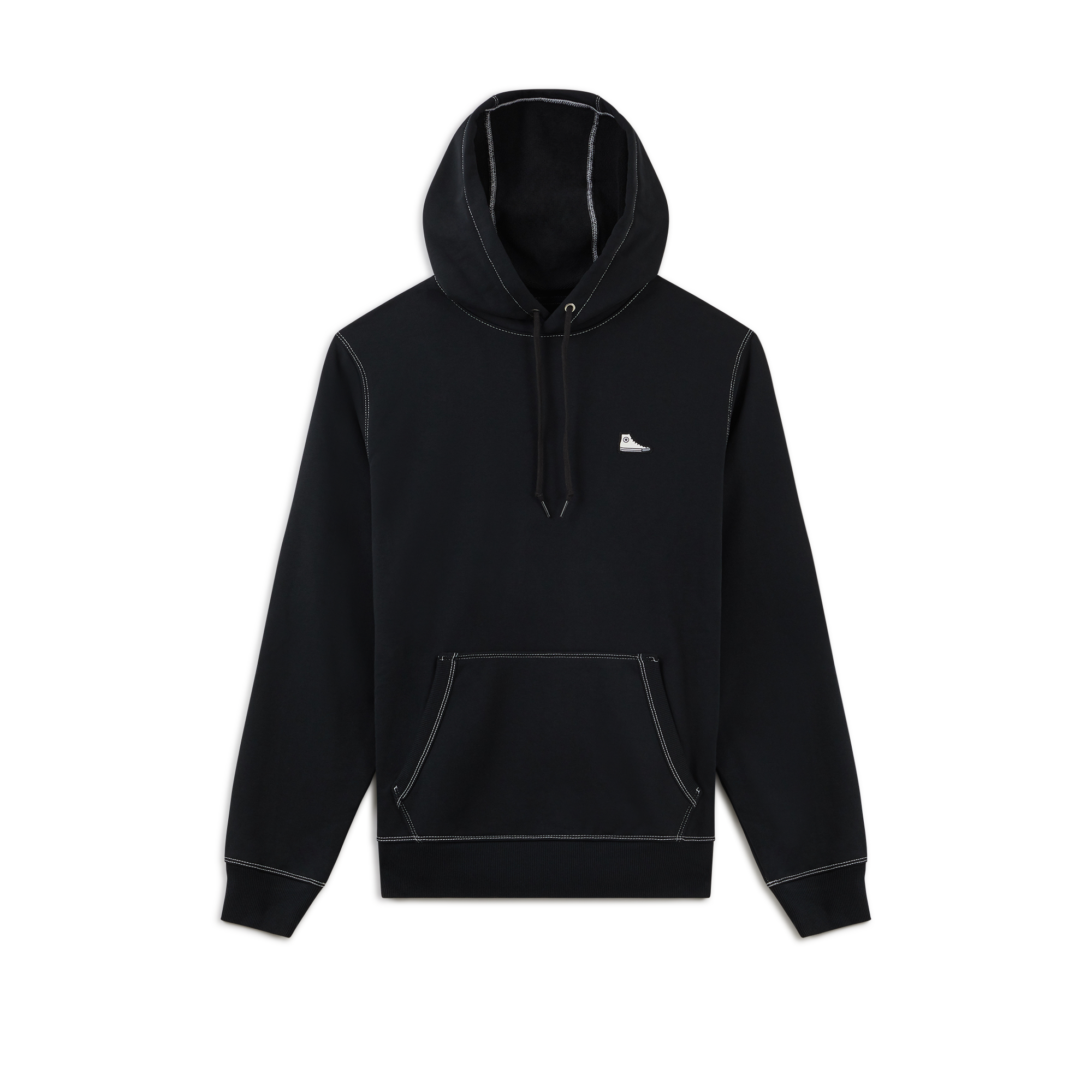 Hoodie Chuck Taylor Shoe Patch Noir