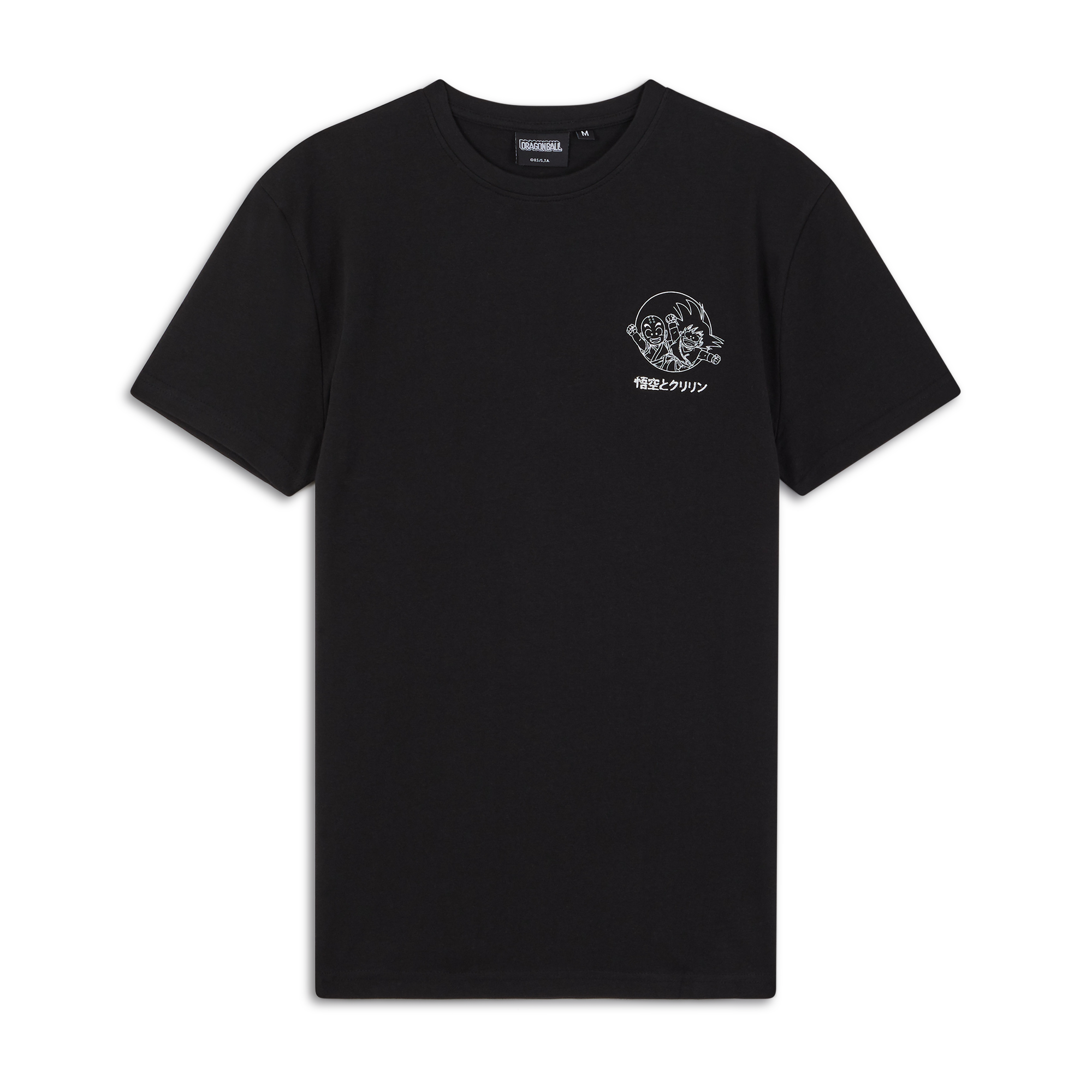 Tee Shirt Goku Krillin Noir