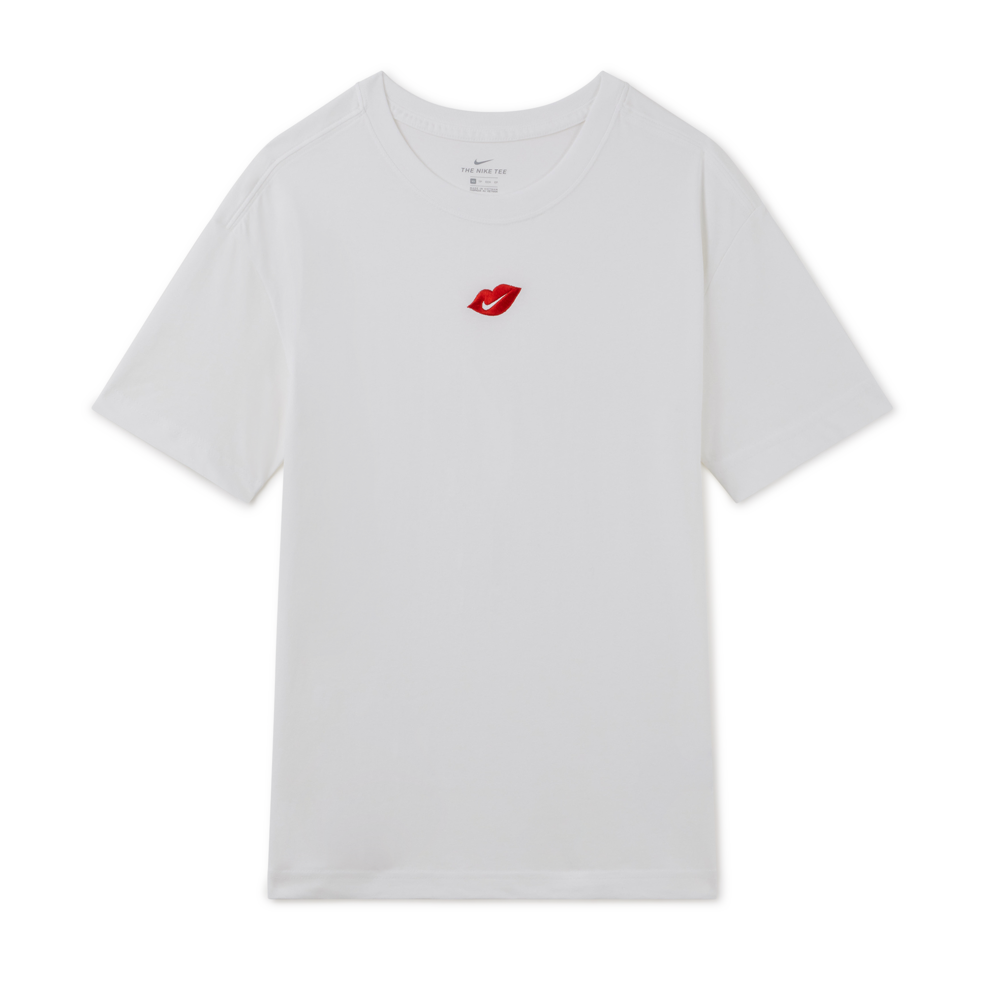Tee Shirt Boyfriend Love Blanc/rouge
