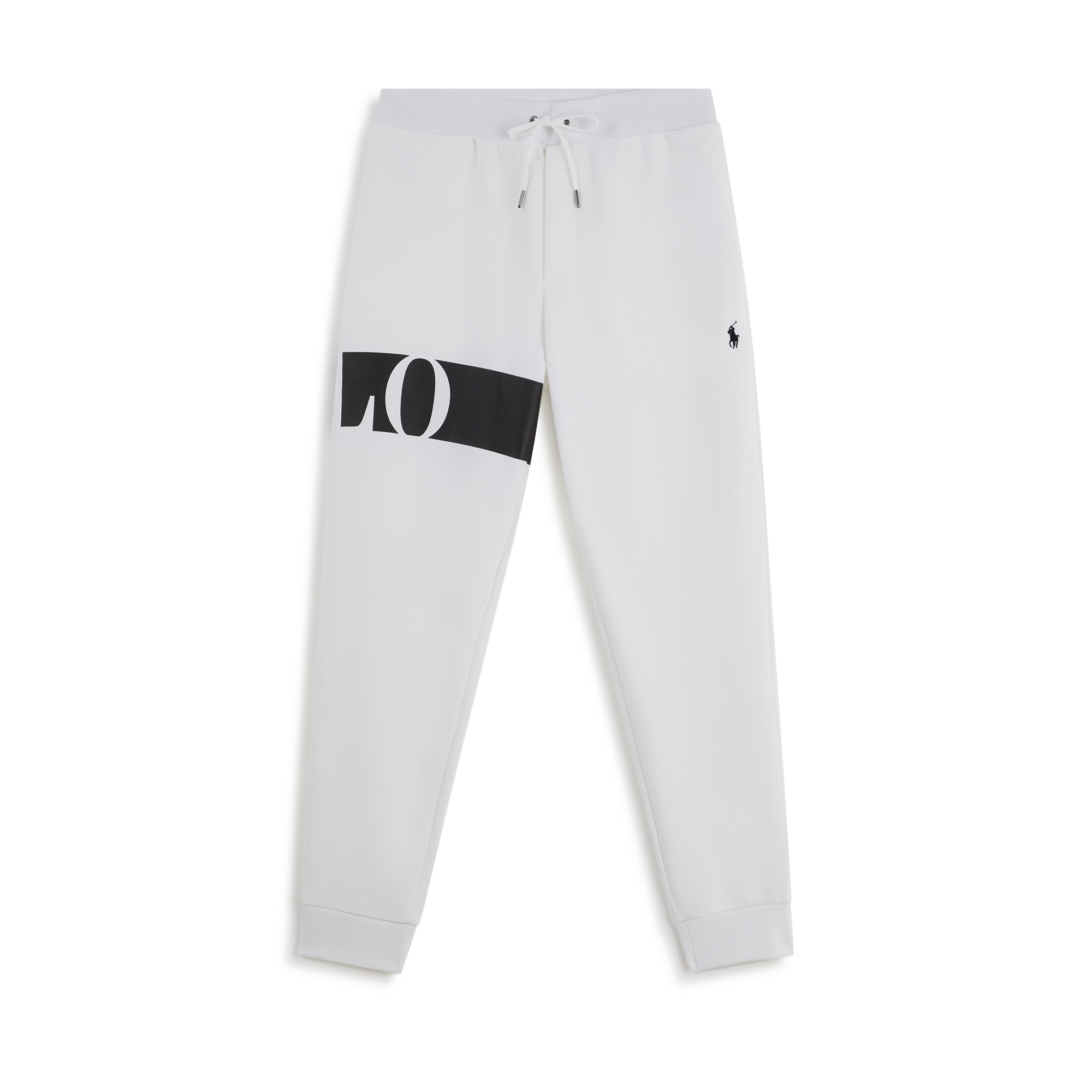 Pant Jogger Polo Active Blanc/bleu Marine