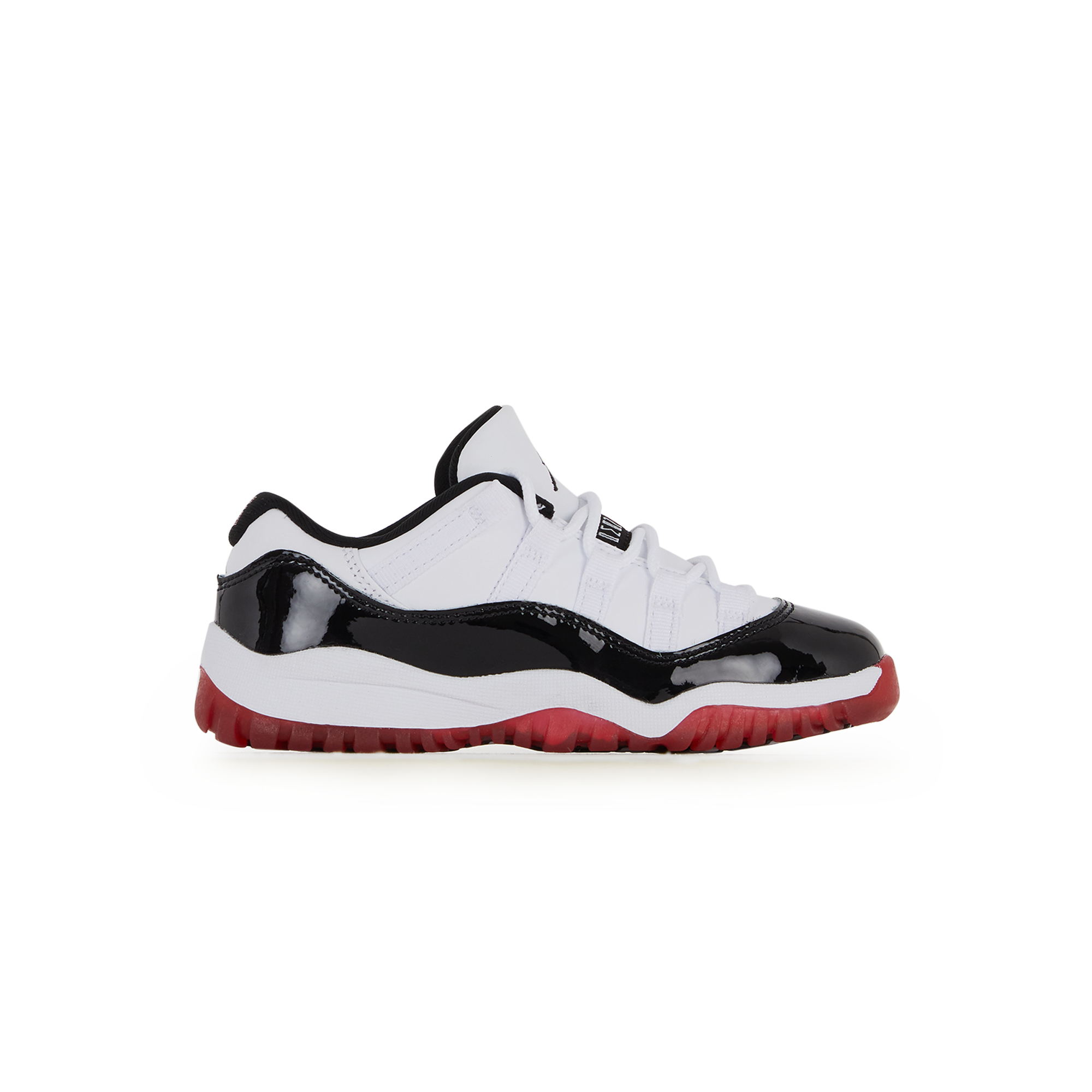 Air Jordan 11 Retro Low Jordan Blanc/noir/rouge 33 Unisex
