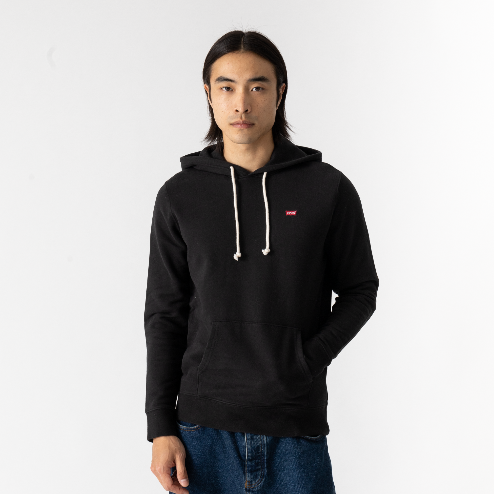 Hoodie New Original Levis Noir L Male