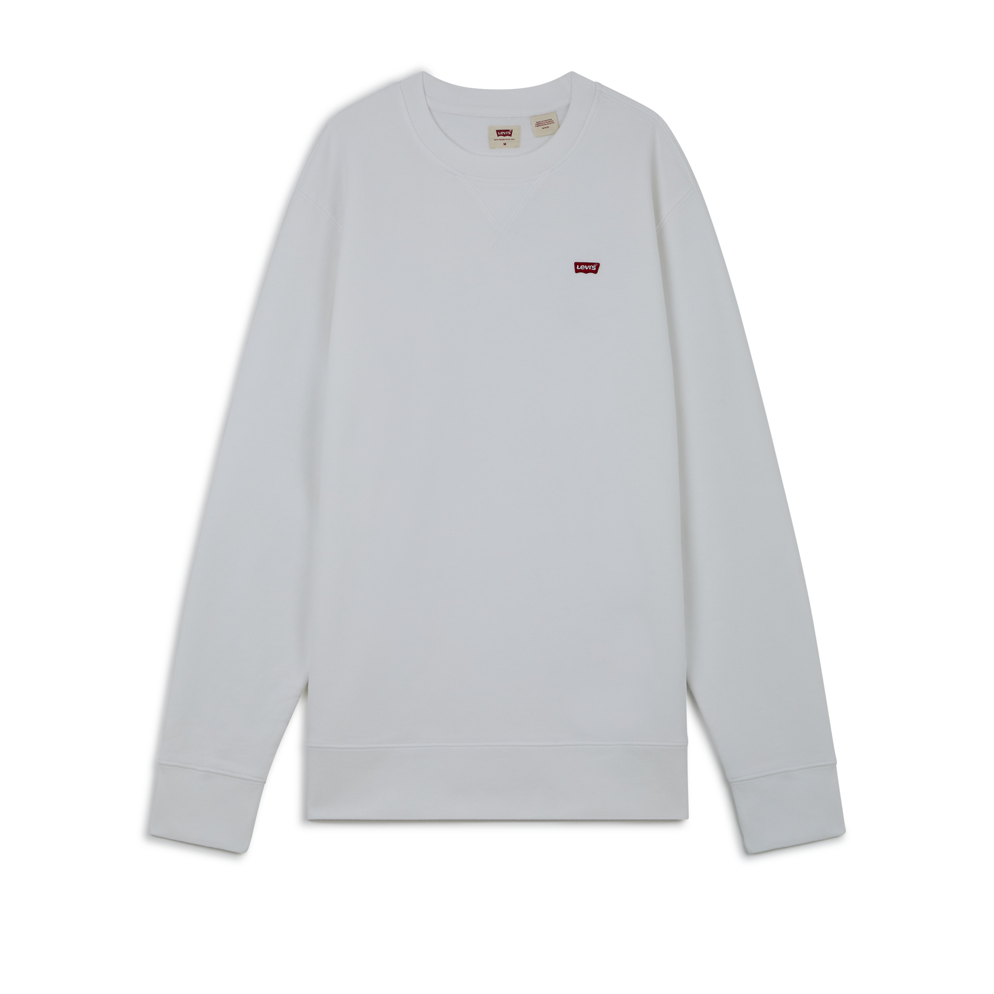 Sweat Crew New Original Levis Blanc L Male