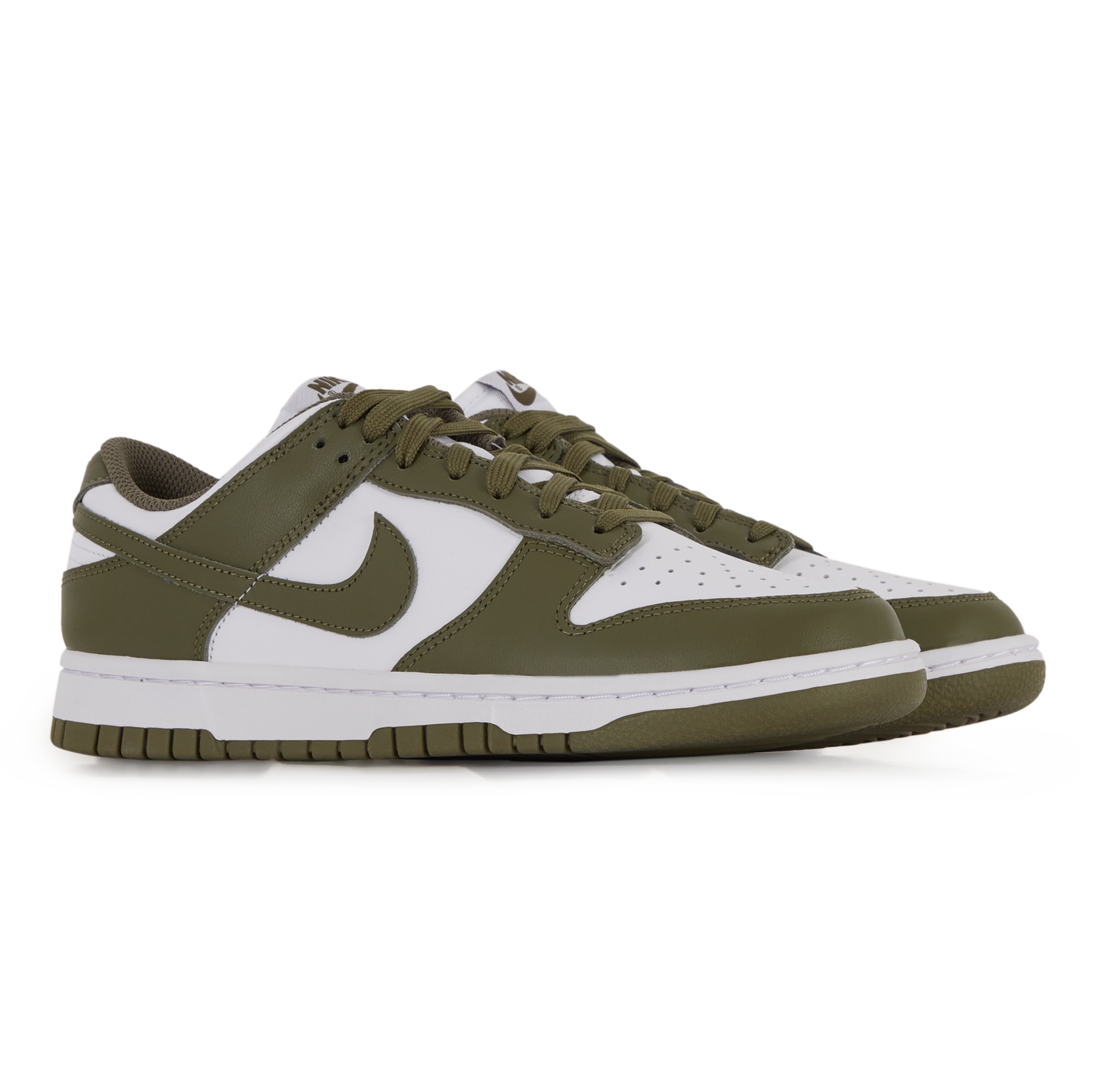 Nike Dunk Low Medium Olive Kaki/blanc Les Terrasses du Port